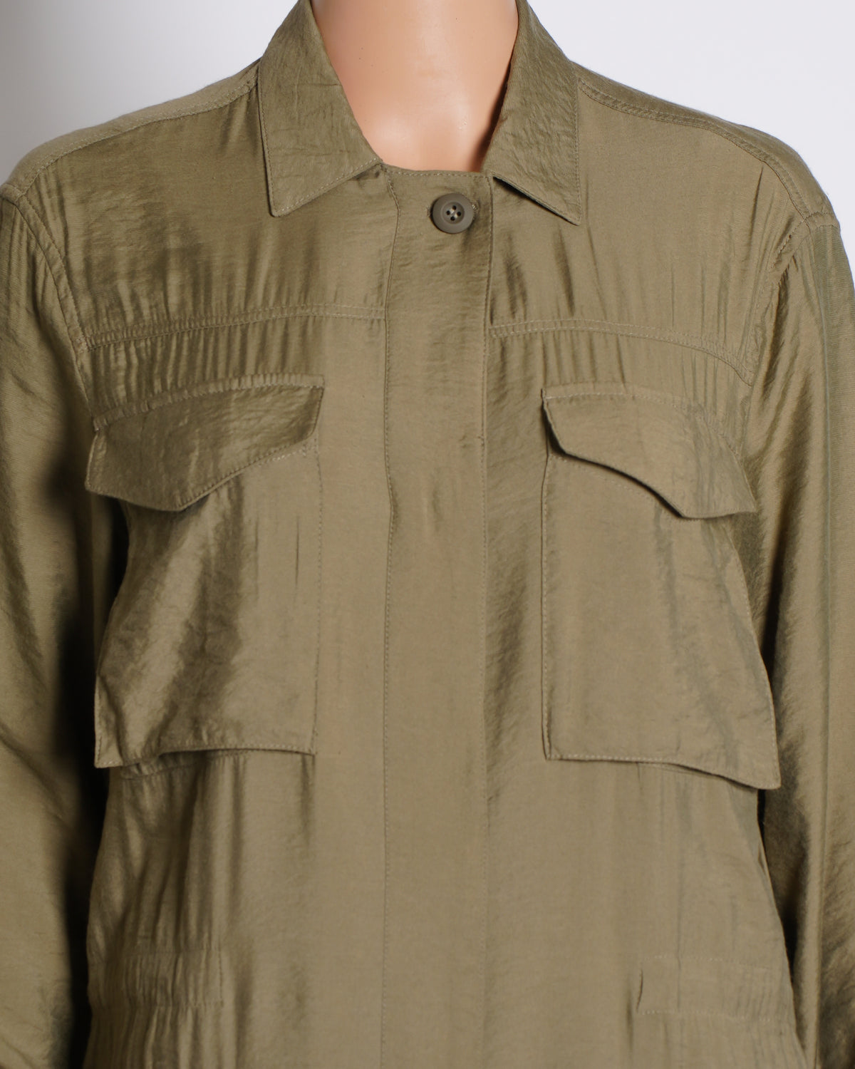 AllSaints Olive Dress