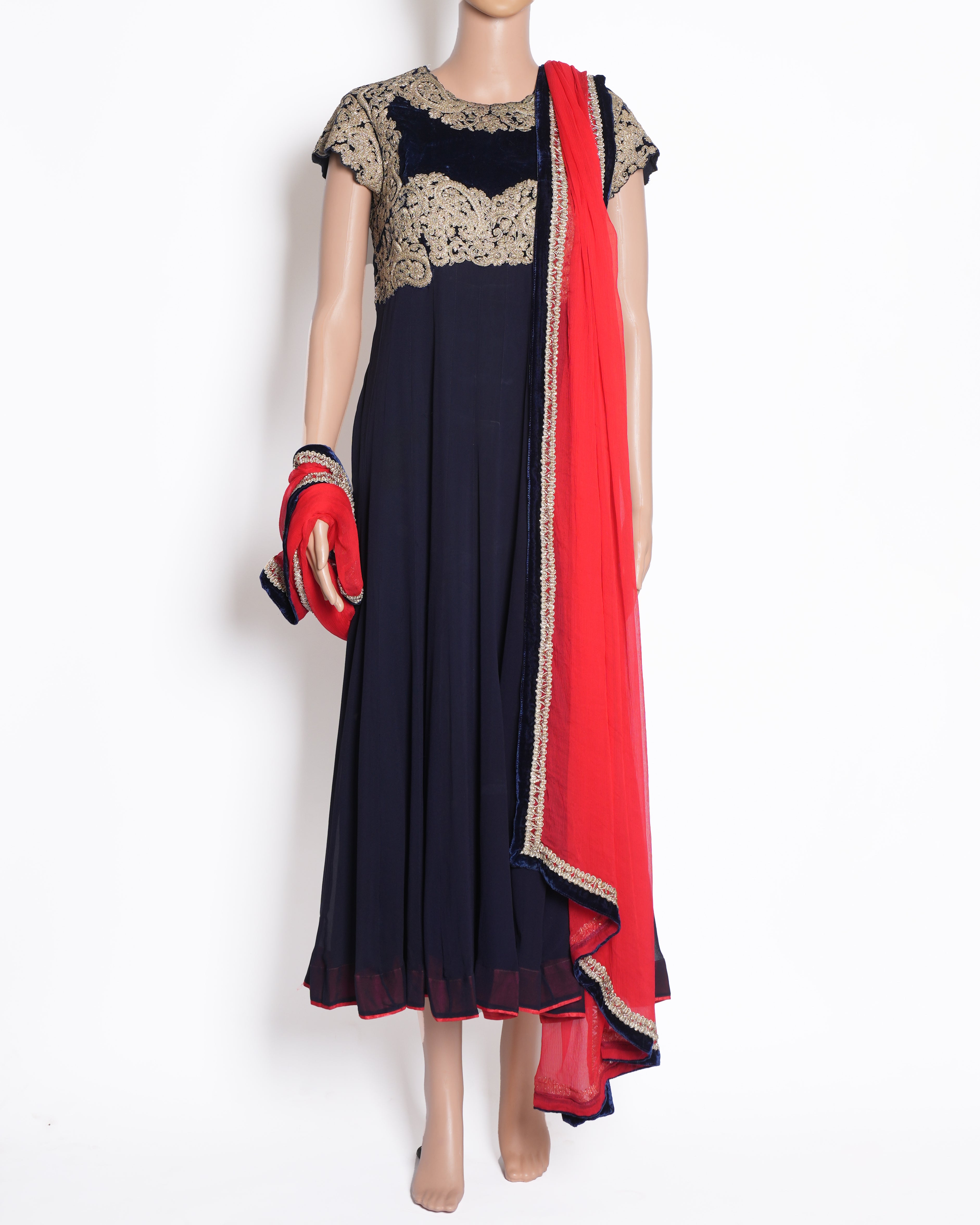 Dolly J Anarkali with Dupatta