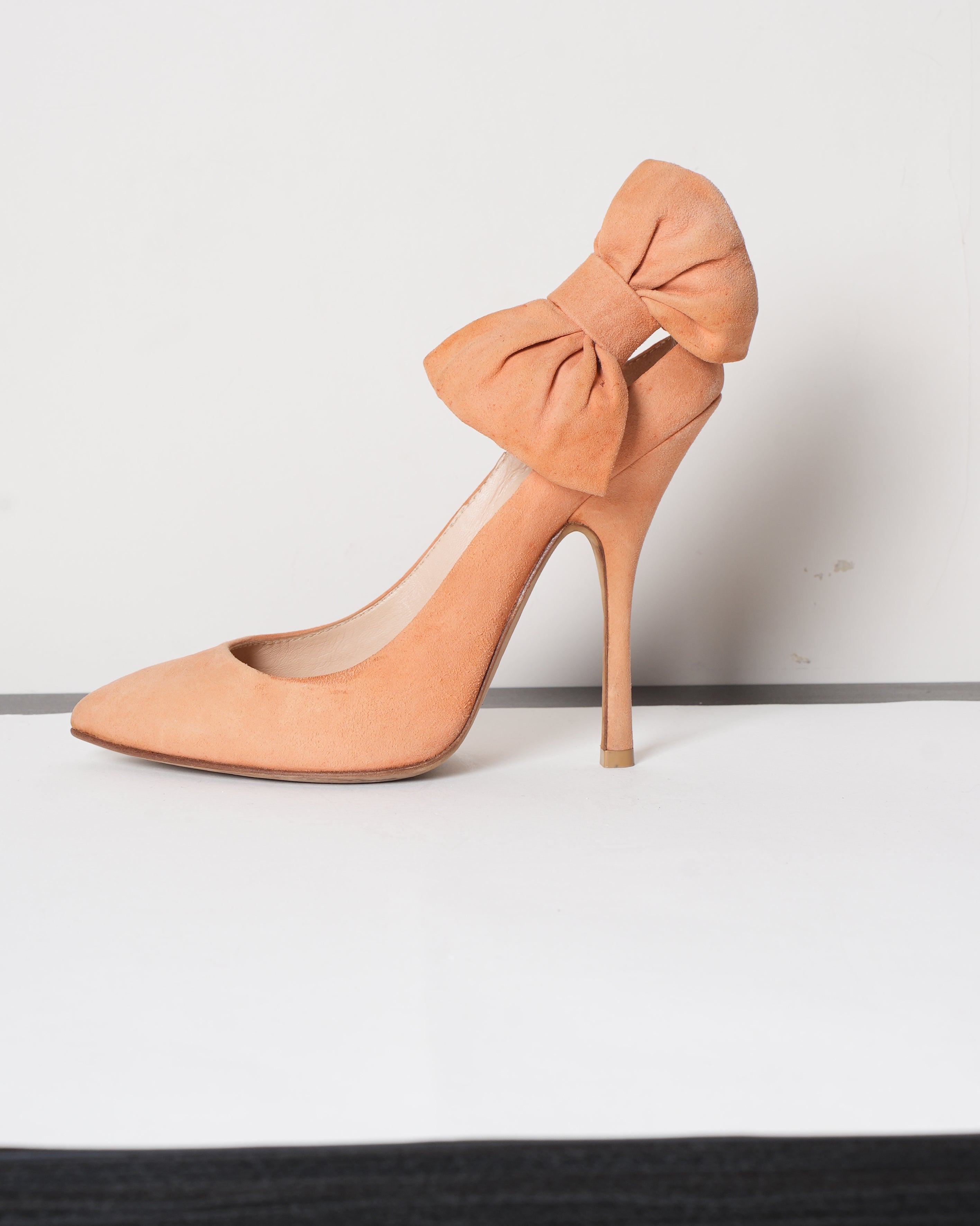 Giuseppe Zanotti Suede Leather Pointedd Toe Pumps