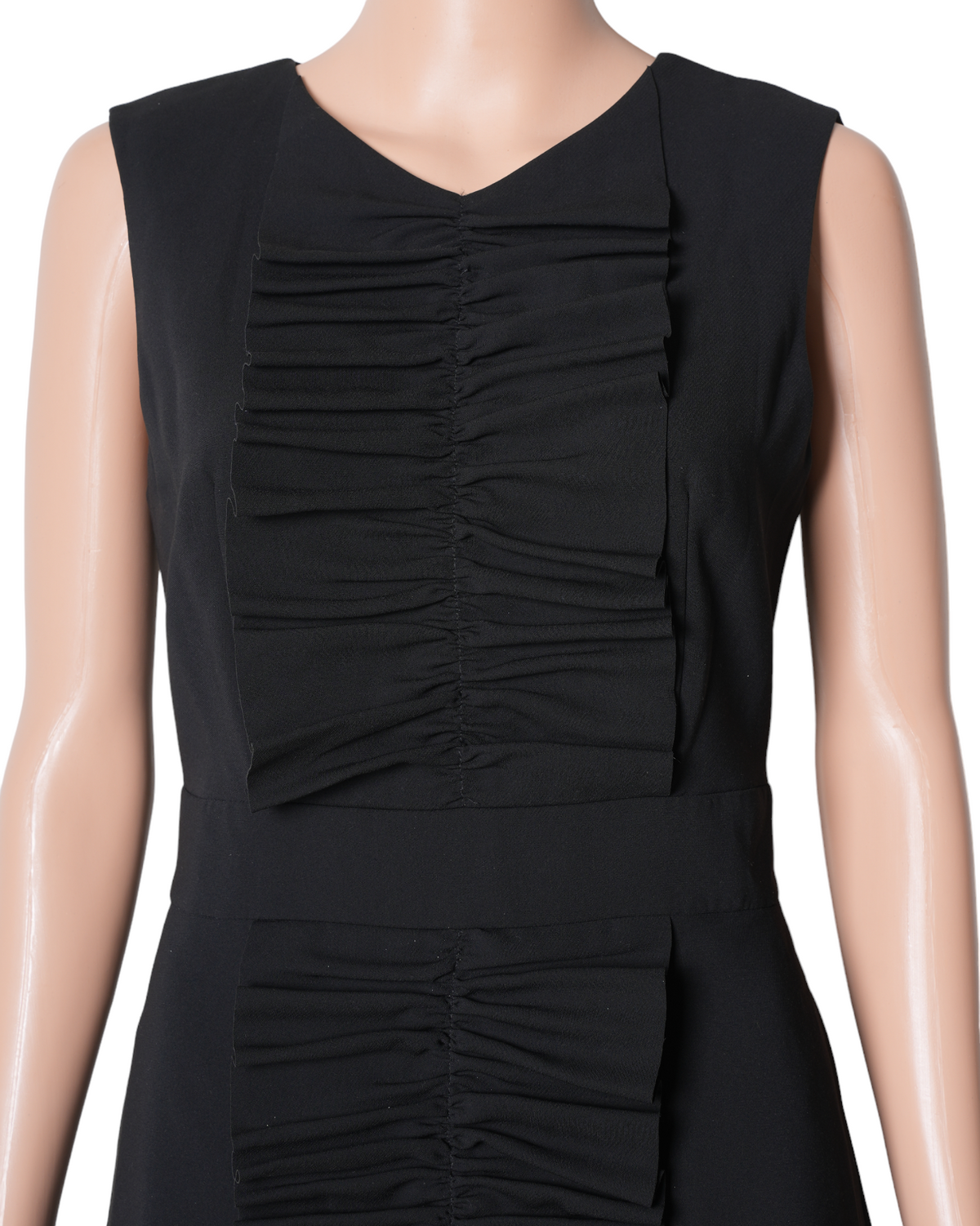 Ted Baker Black Ruffle Detail Dress