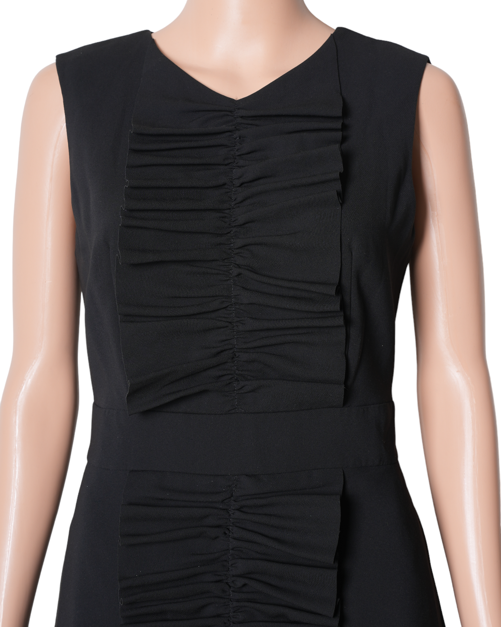 NEW With Tags Ted Baker Black Ruffle Detail Dress