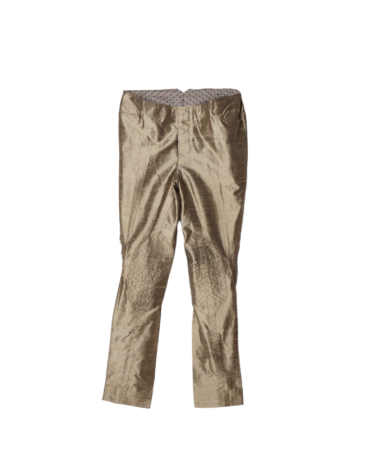 Raghvendra Rathore Brown Brocade Bandhgala with Pant