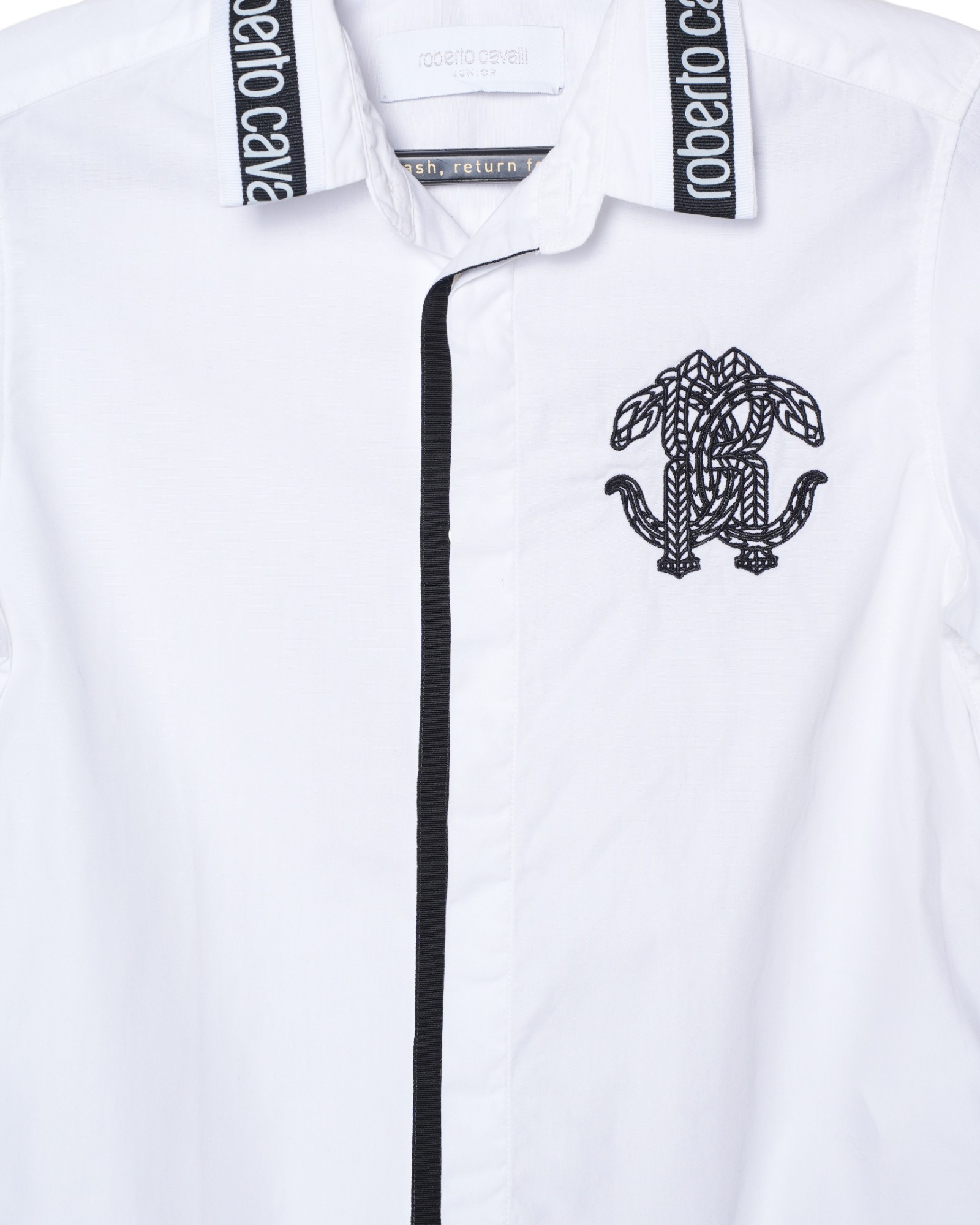 Roberto Cavalli White & Black Shirt
