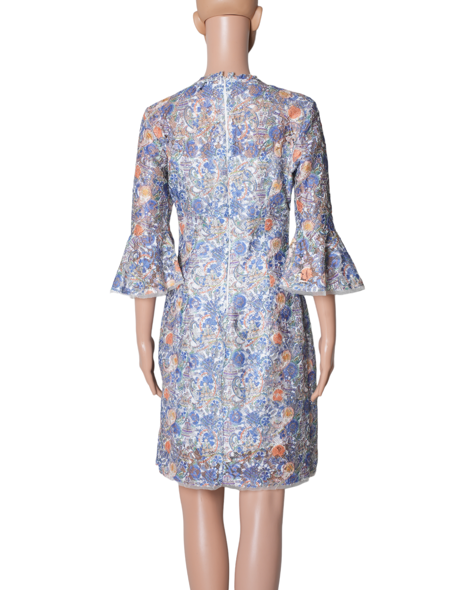 Adolfo Domingue Lace Dress