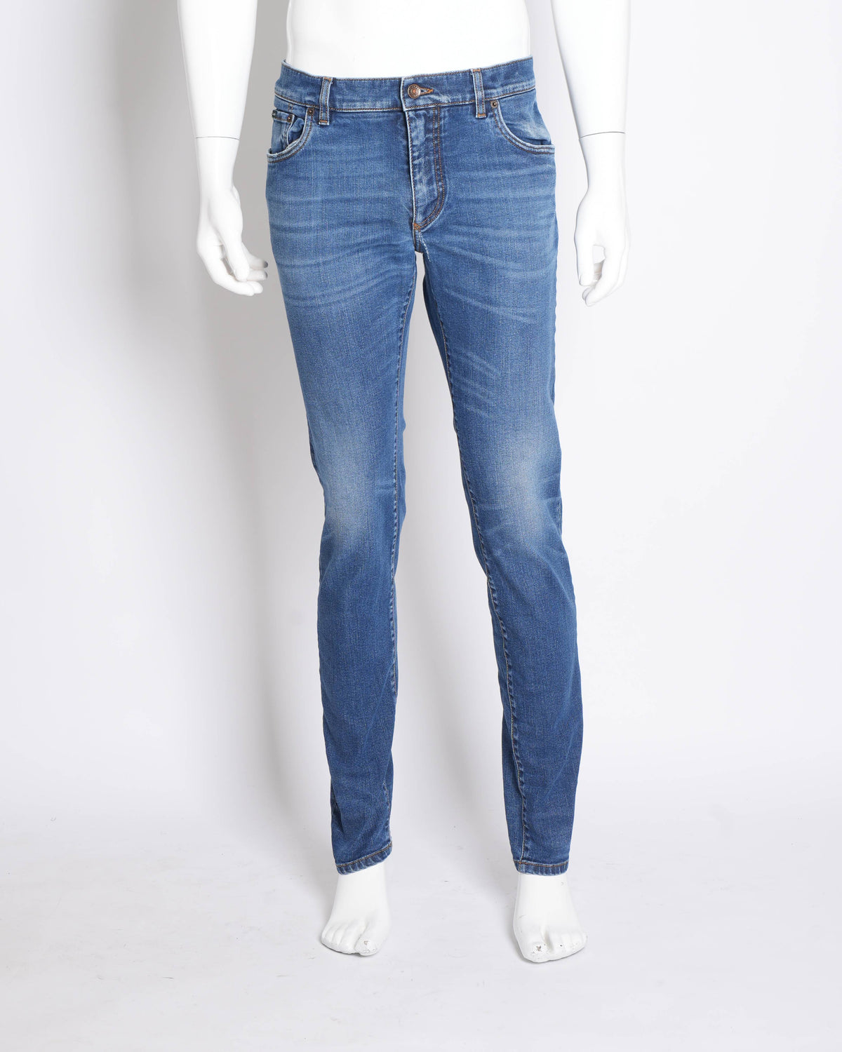 Dolce & Gabbana Men's Skinny Jeans In Blue