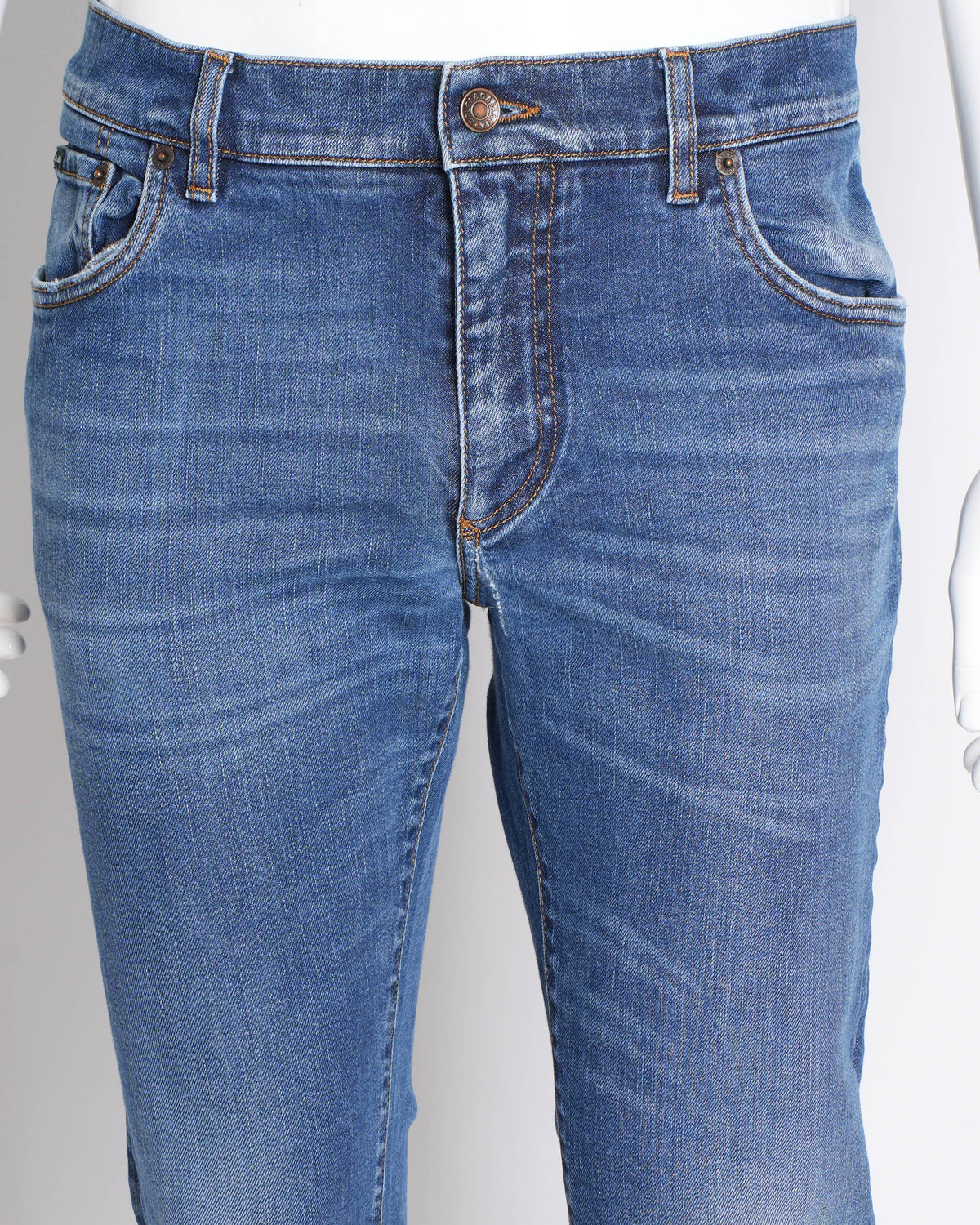 Dolce & Gabbana Men's Skinny Jeans In Blue