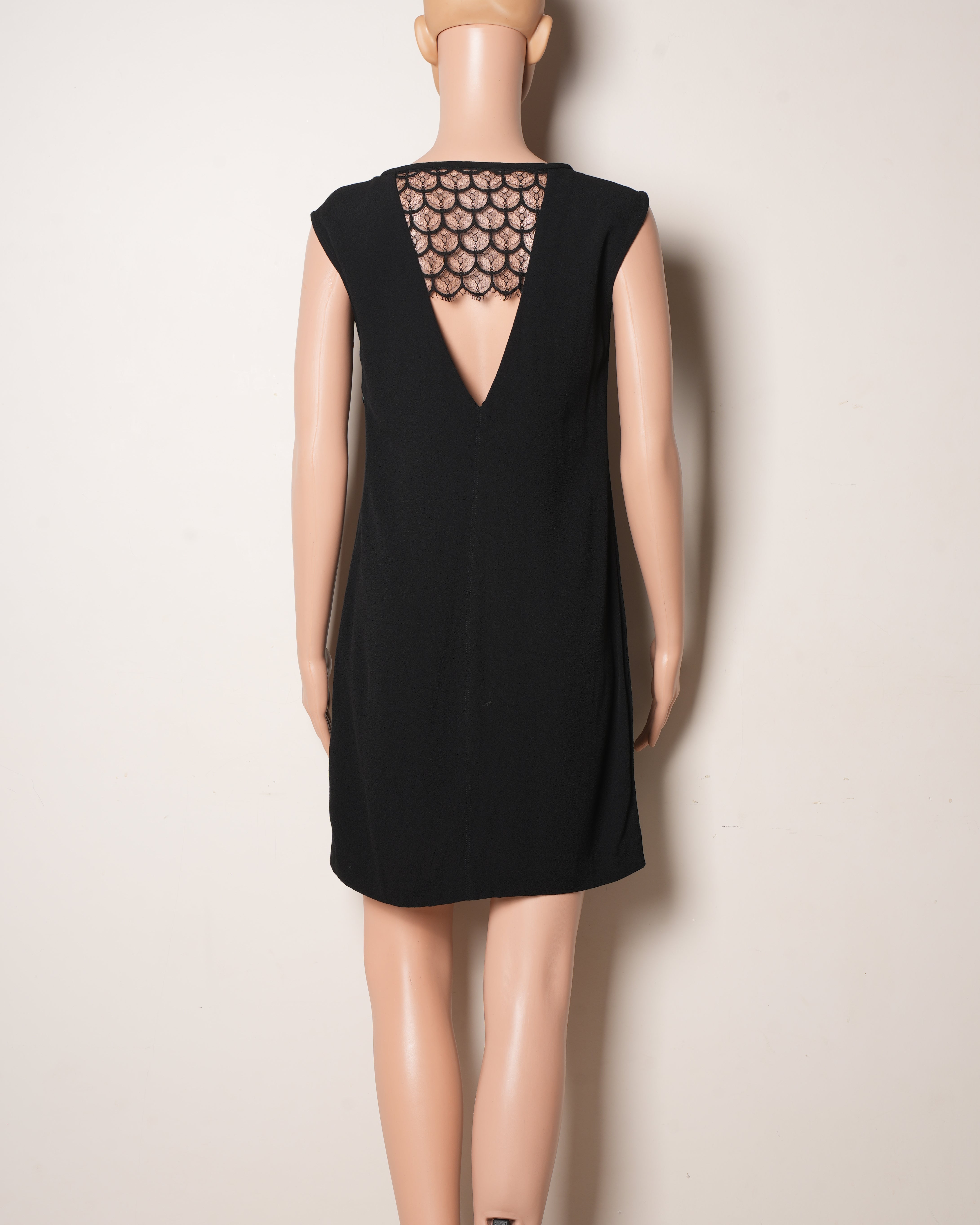 Sandro Dress Black Lace