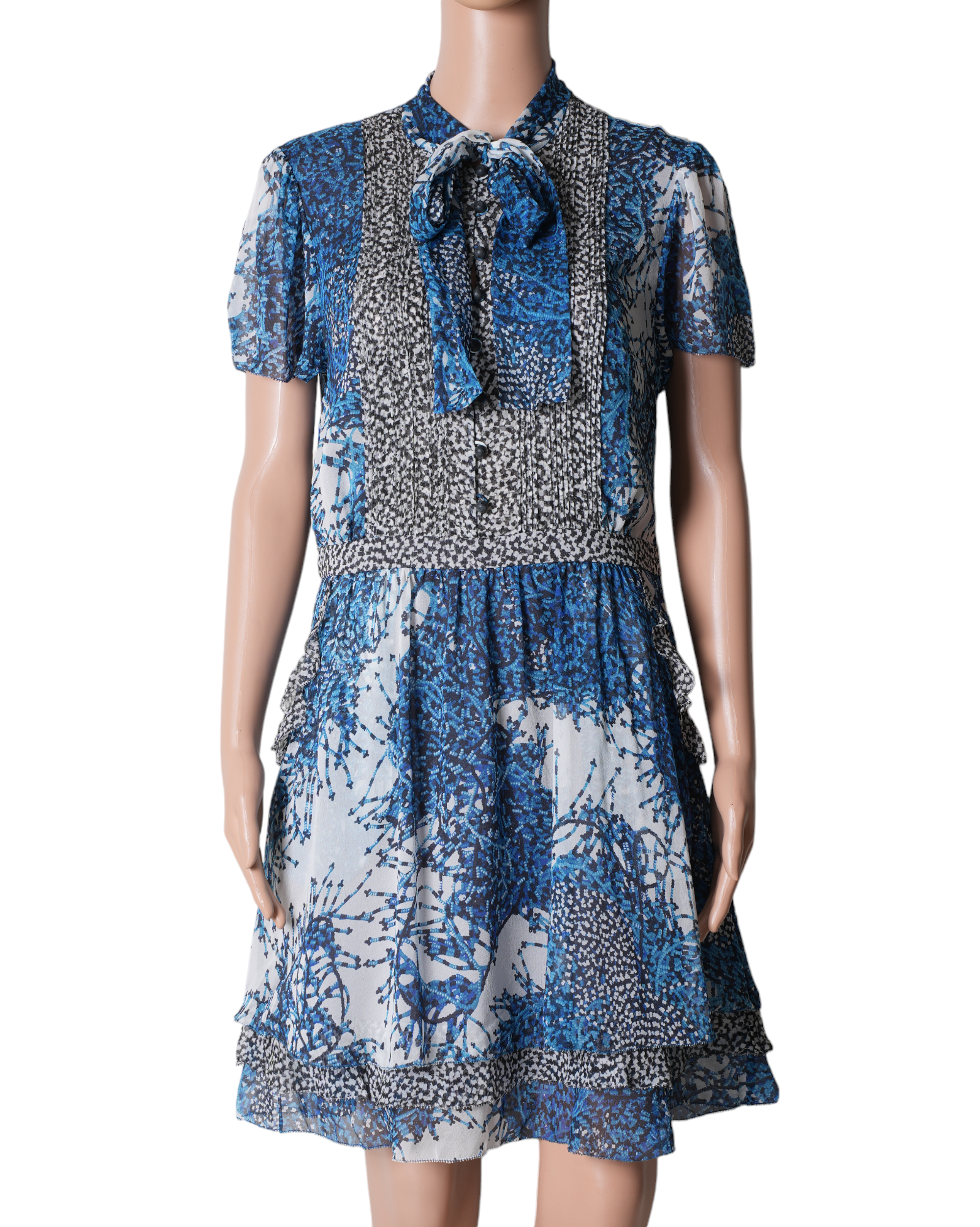 DVF Printed Relaxed Fit Dress