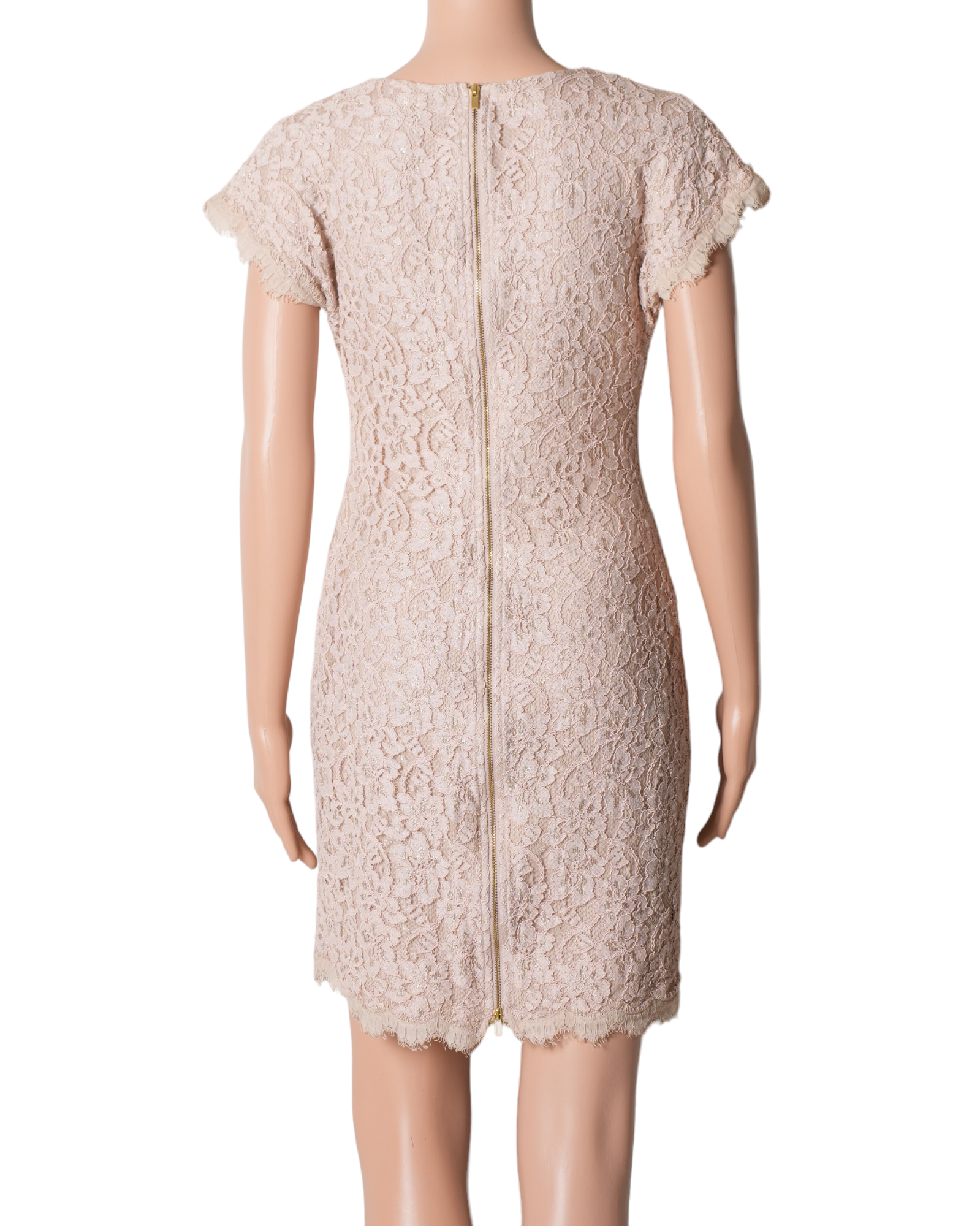 Dvf Beige Dress