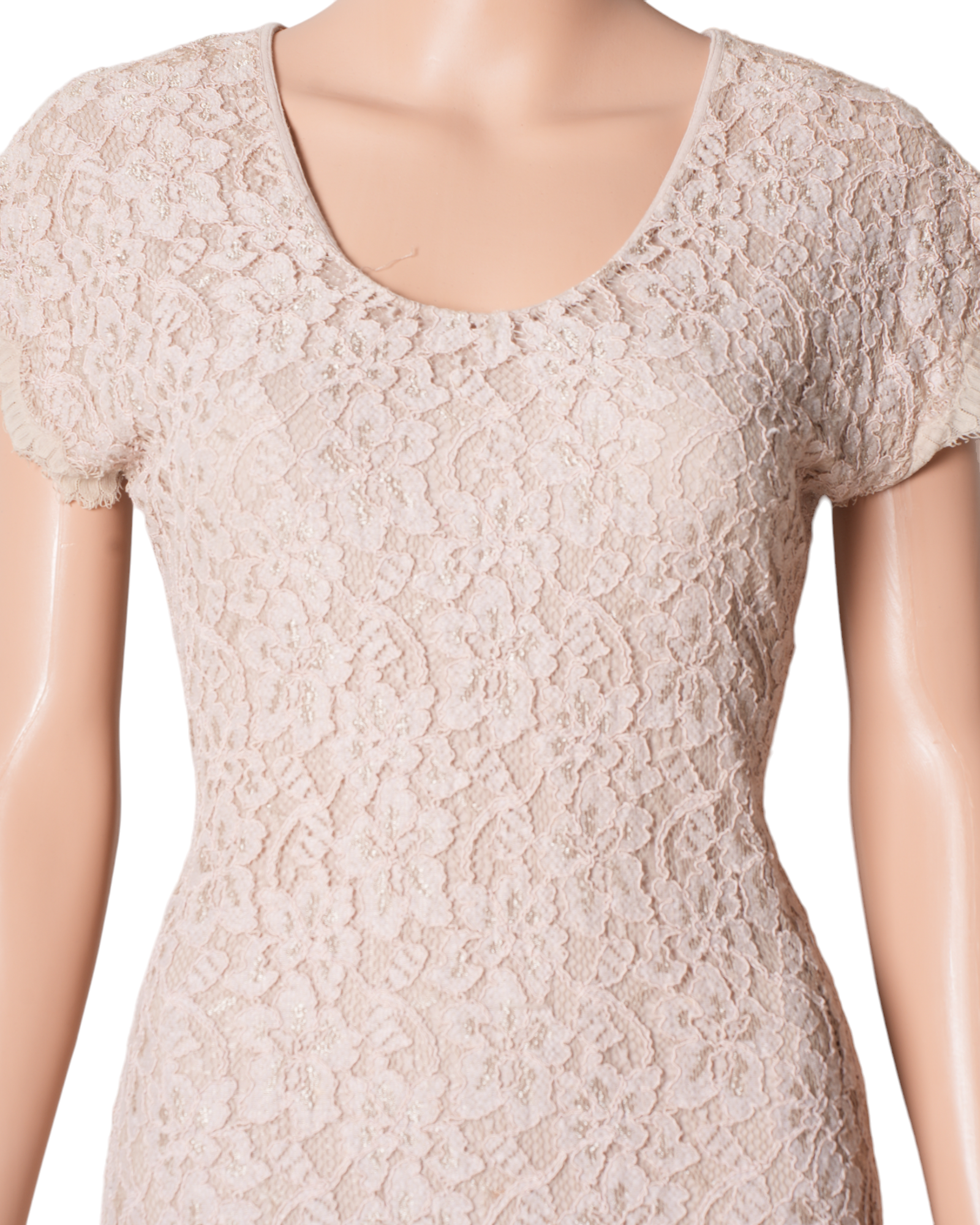 Dvf Beige Dress