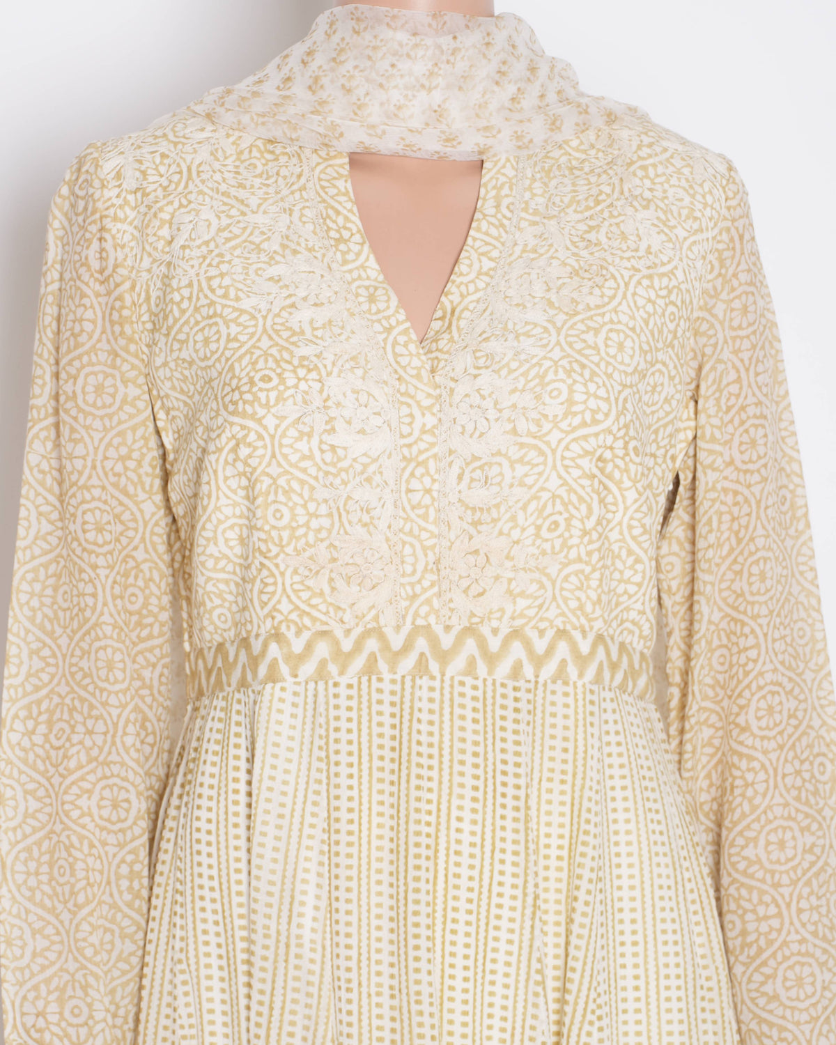 Anita dongre printed Anarkali set of 3