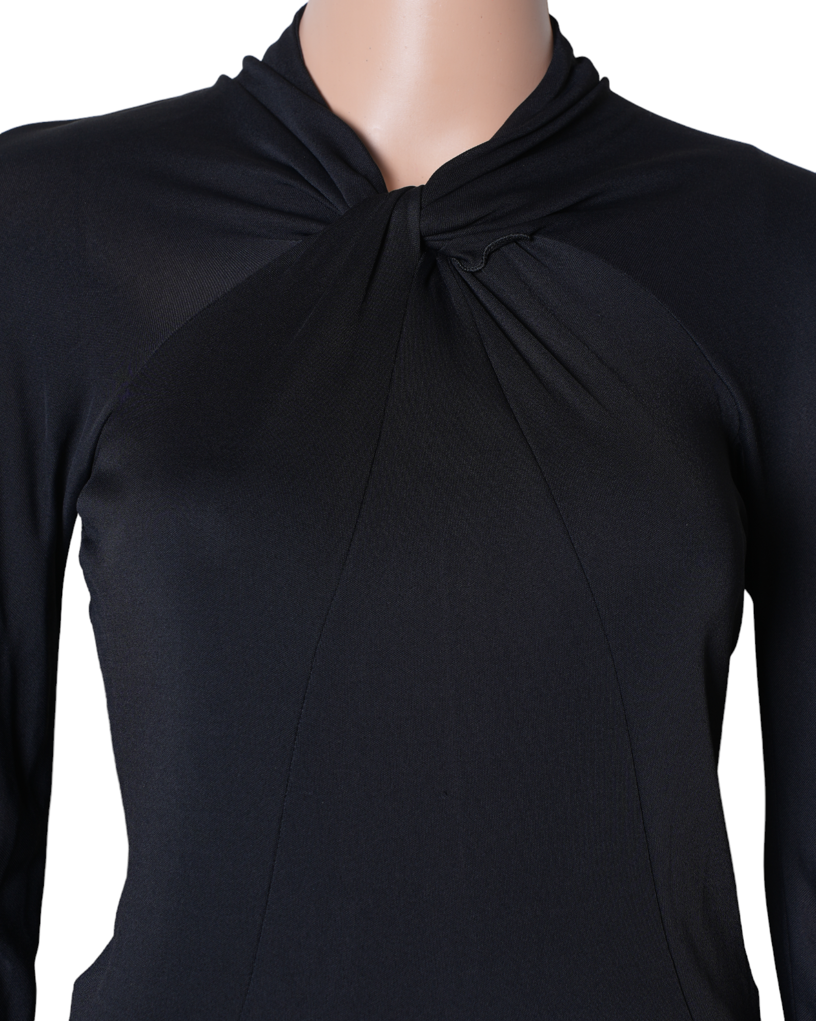 Giorgio Armani Black Twist Detail Top