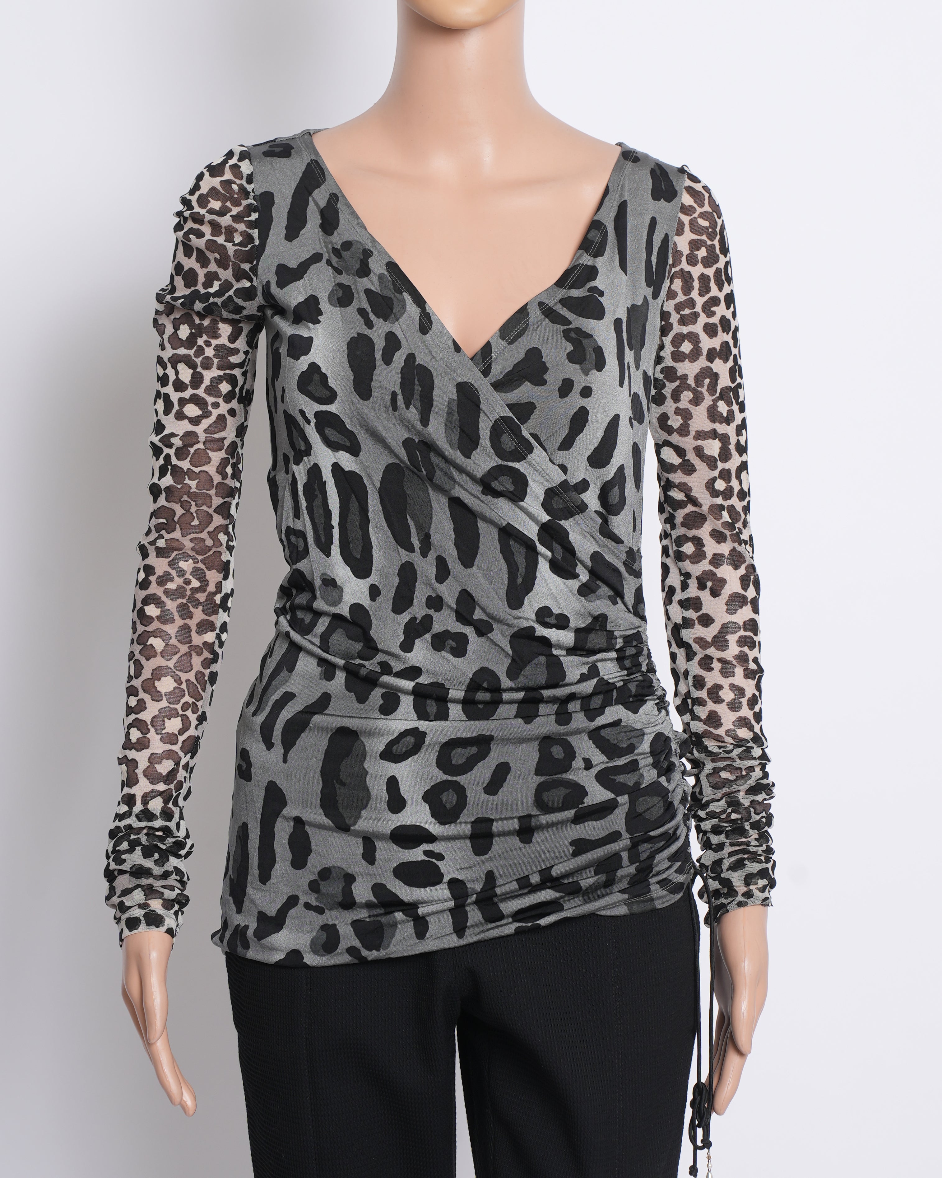 Tarun tahiliani Leopard Print Top