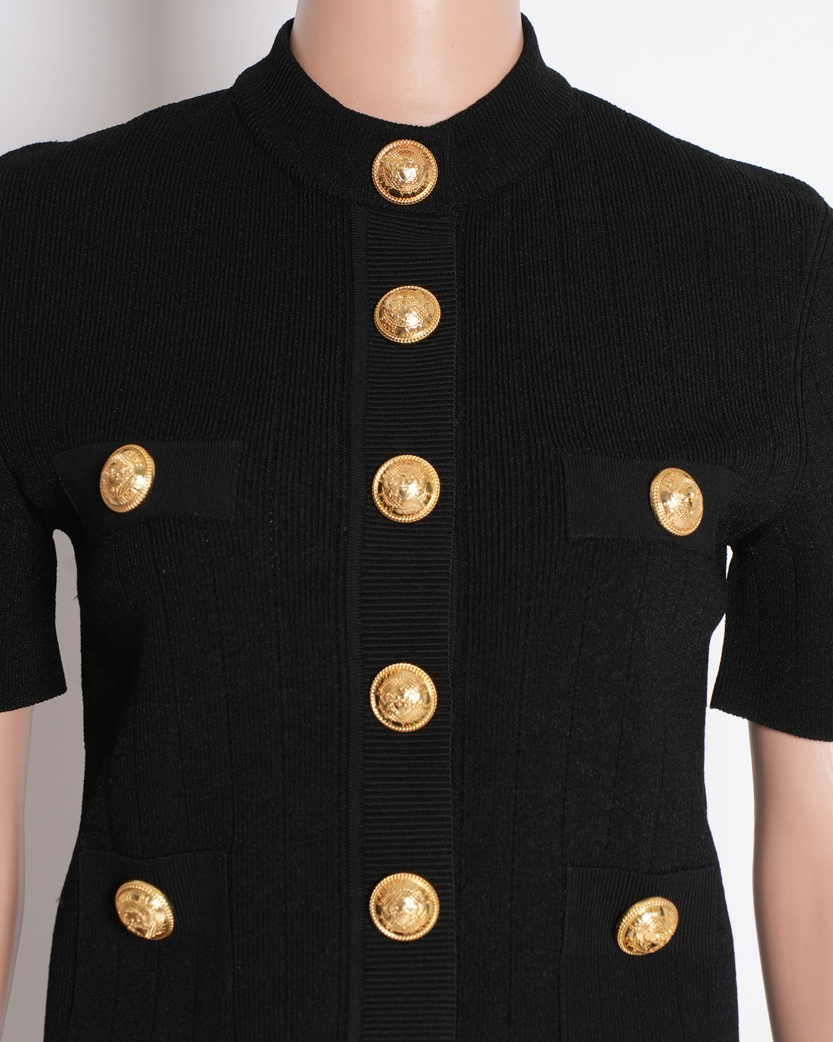 New Balmain 4-Pocket Knitted Cardigan