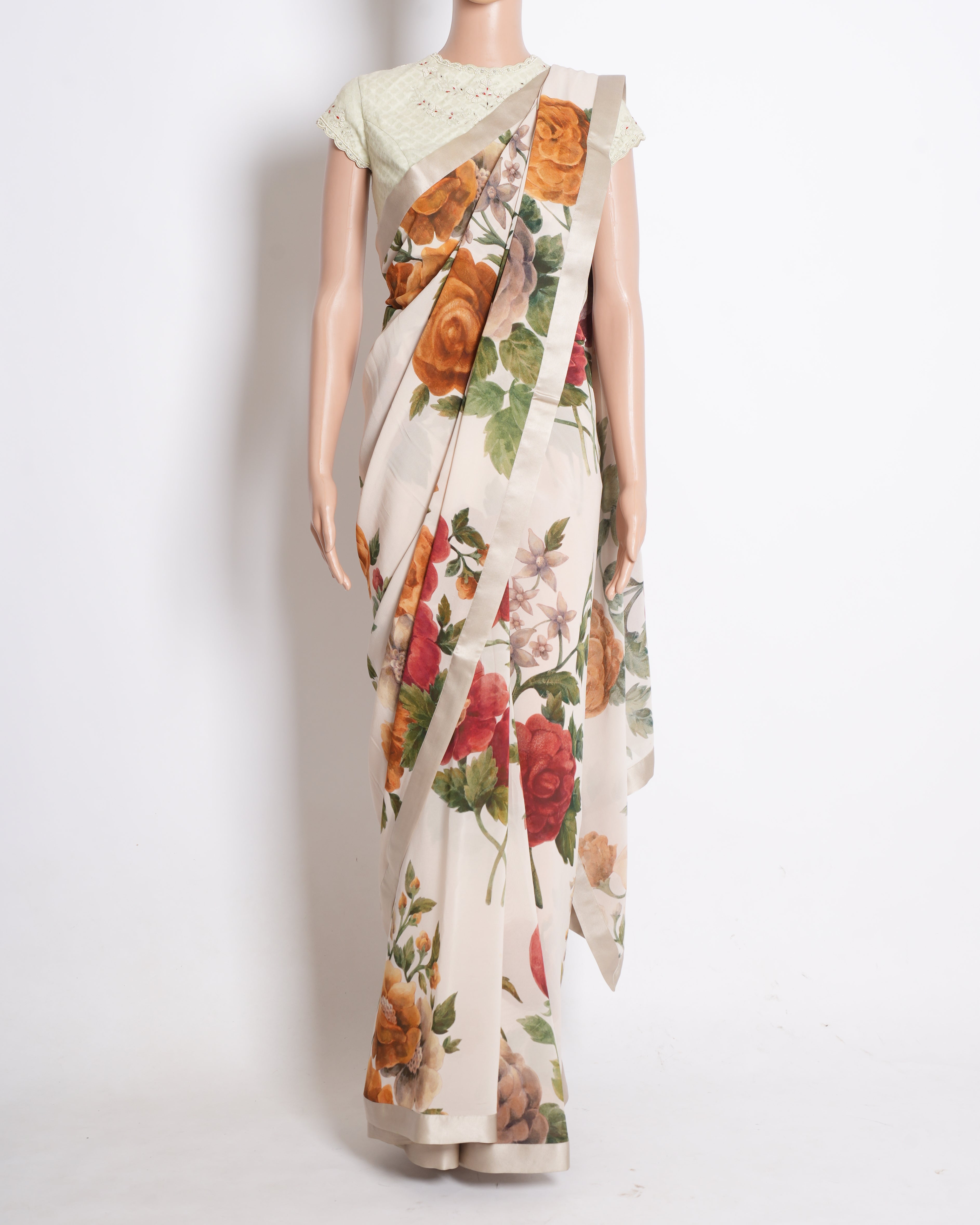 Sabyasachi Floral Saree
