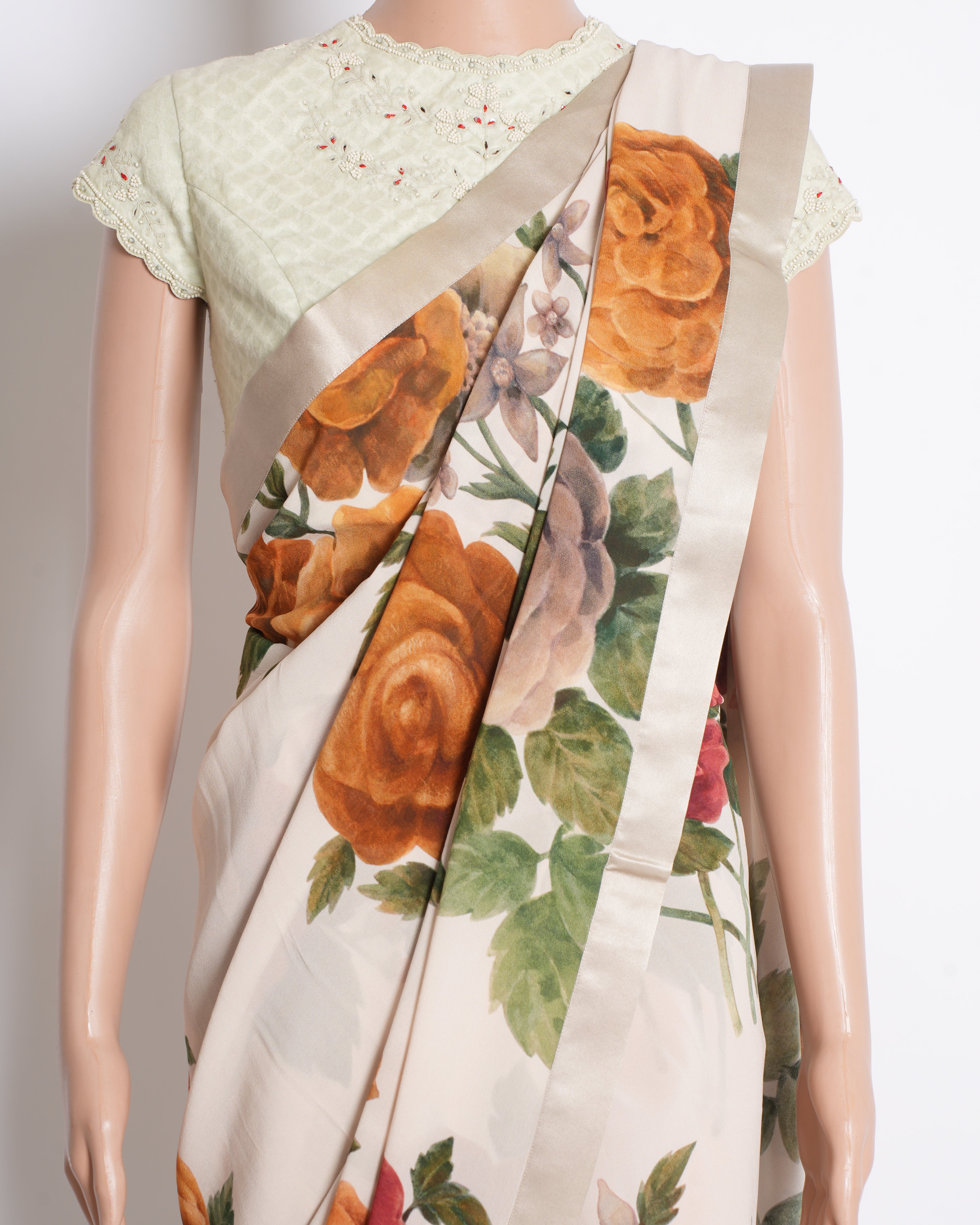 Sabyasachi Floral Saree