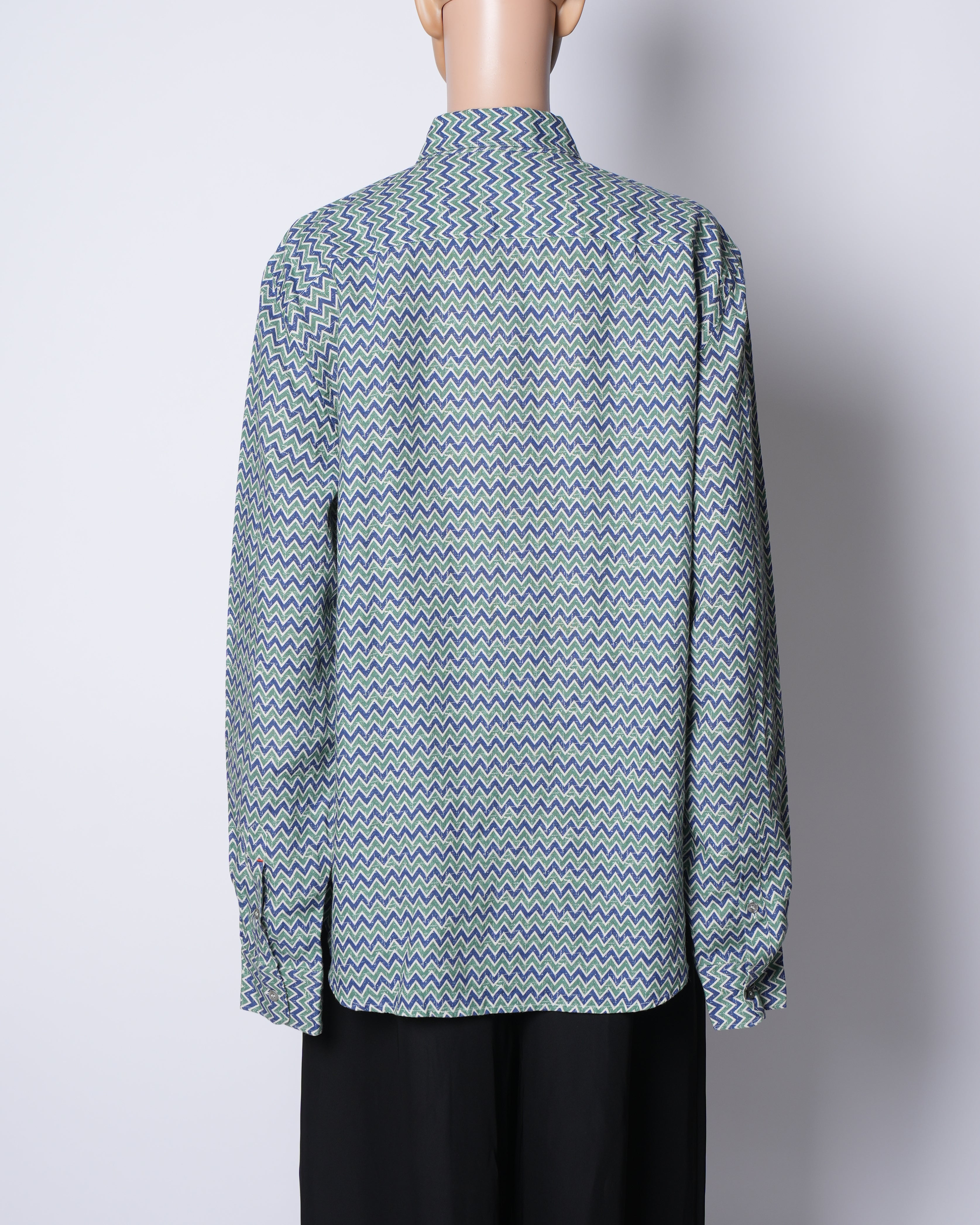 Missoni Zig-Zag Print Button Down shirt