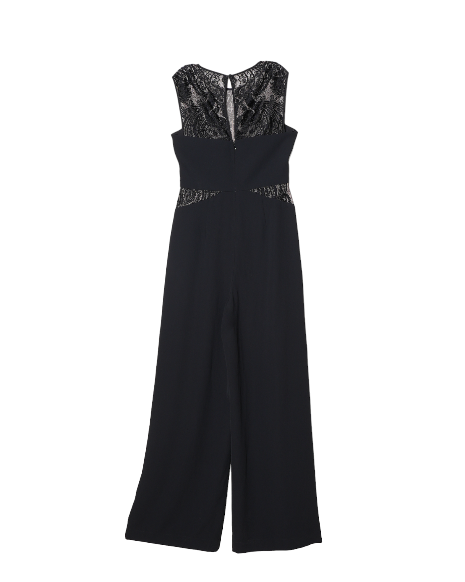 Bcbgmaxazaria Black Lace Jumpsuit