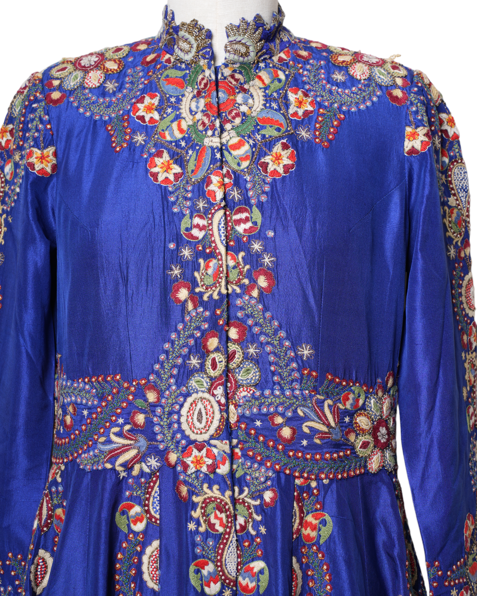 Anamika Khanna Blue Churidar Set