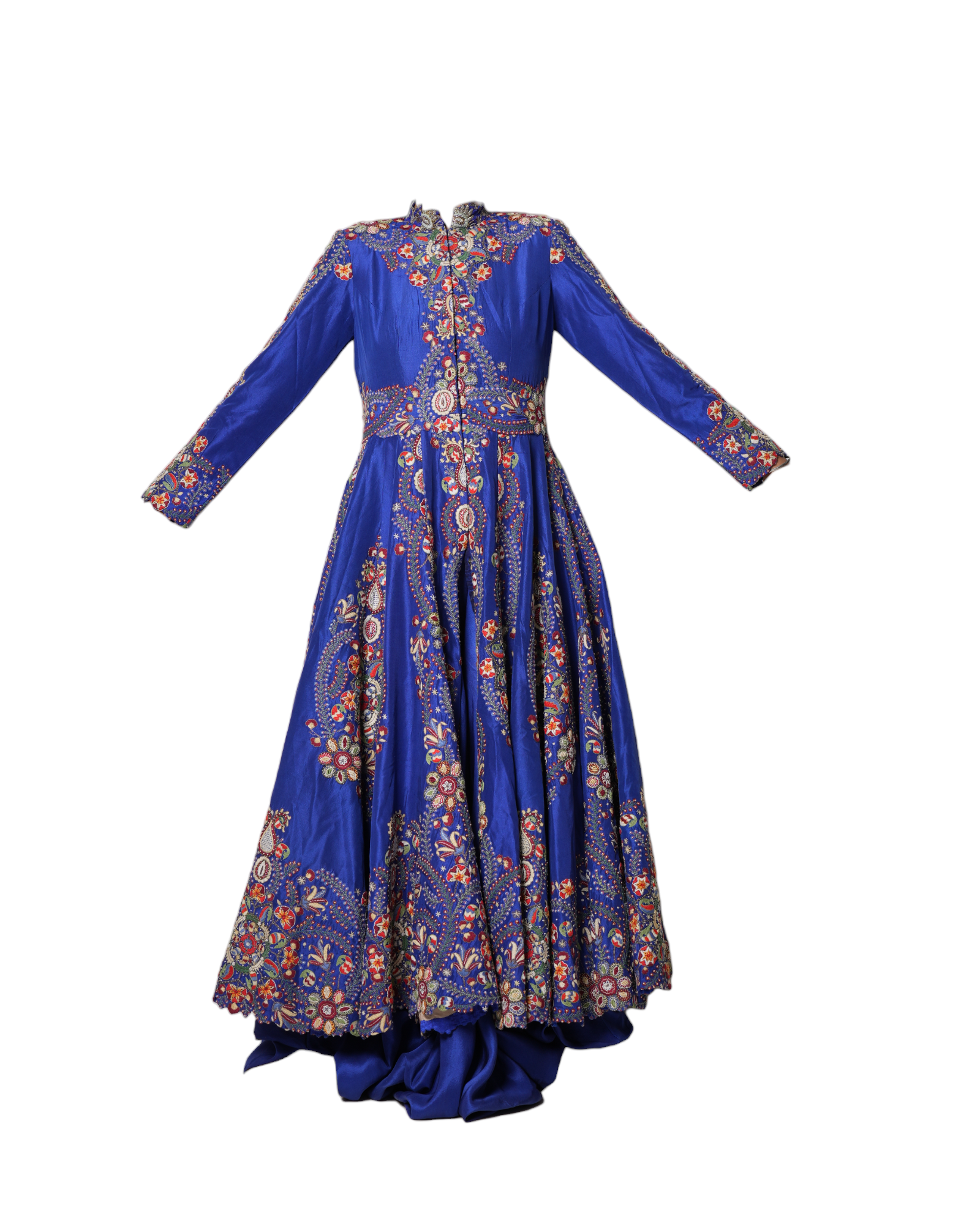 Anamika Khanna Blue Churidar Set