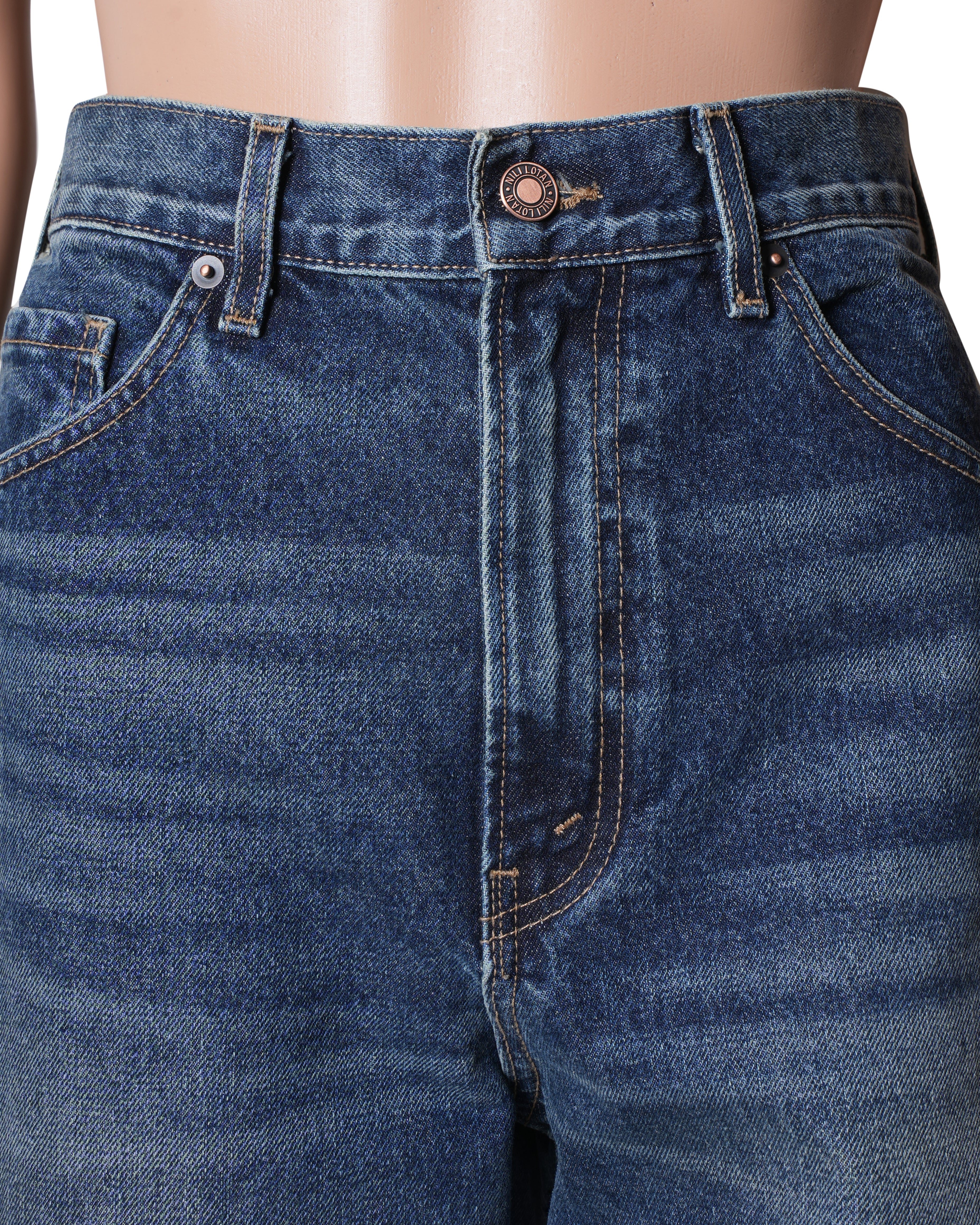 New Nili Lotan Mitchell Blue Jeans