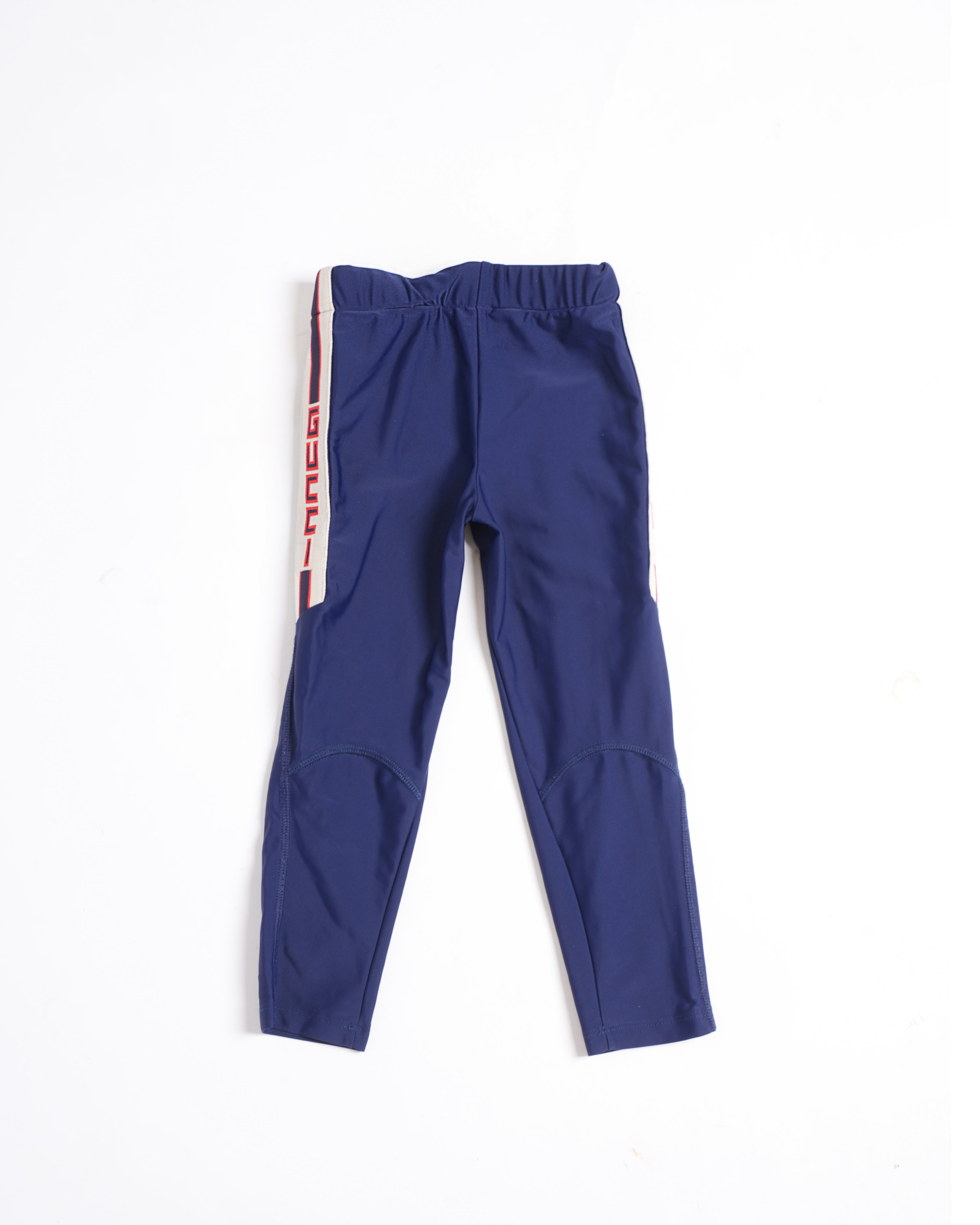 Gucci kids logo tape pants
