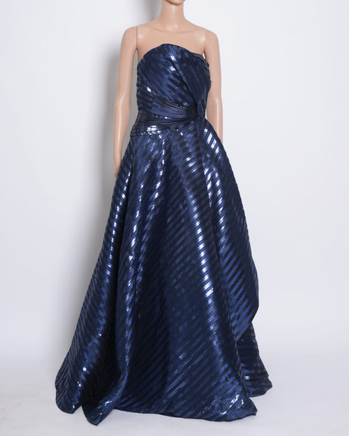 Amit Aggarwal Blue gown