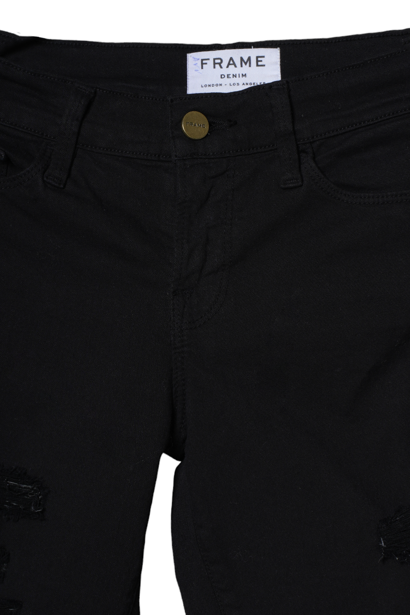 Frame Black Denim Jeans