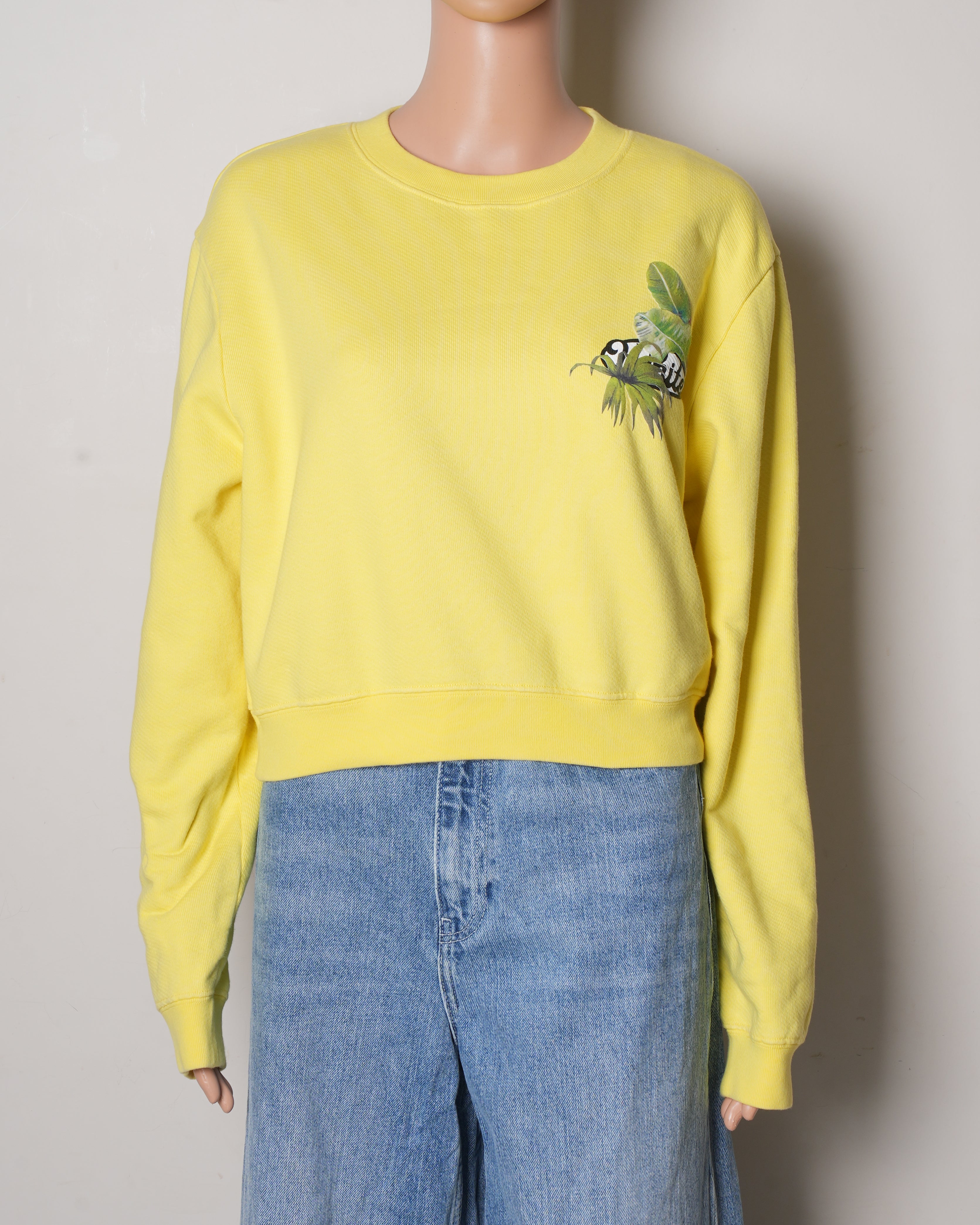 Off White Yellow Sweatshirt