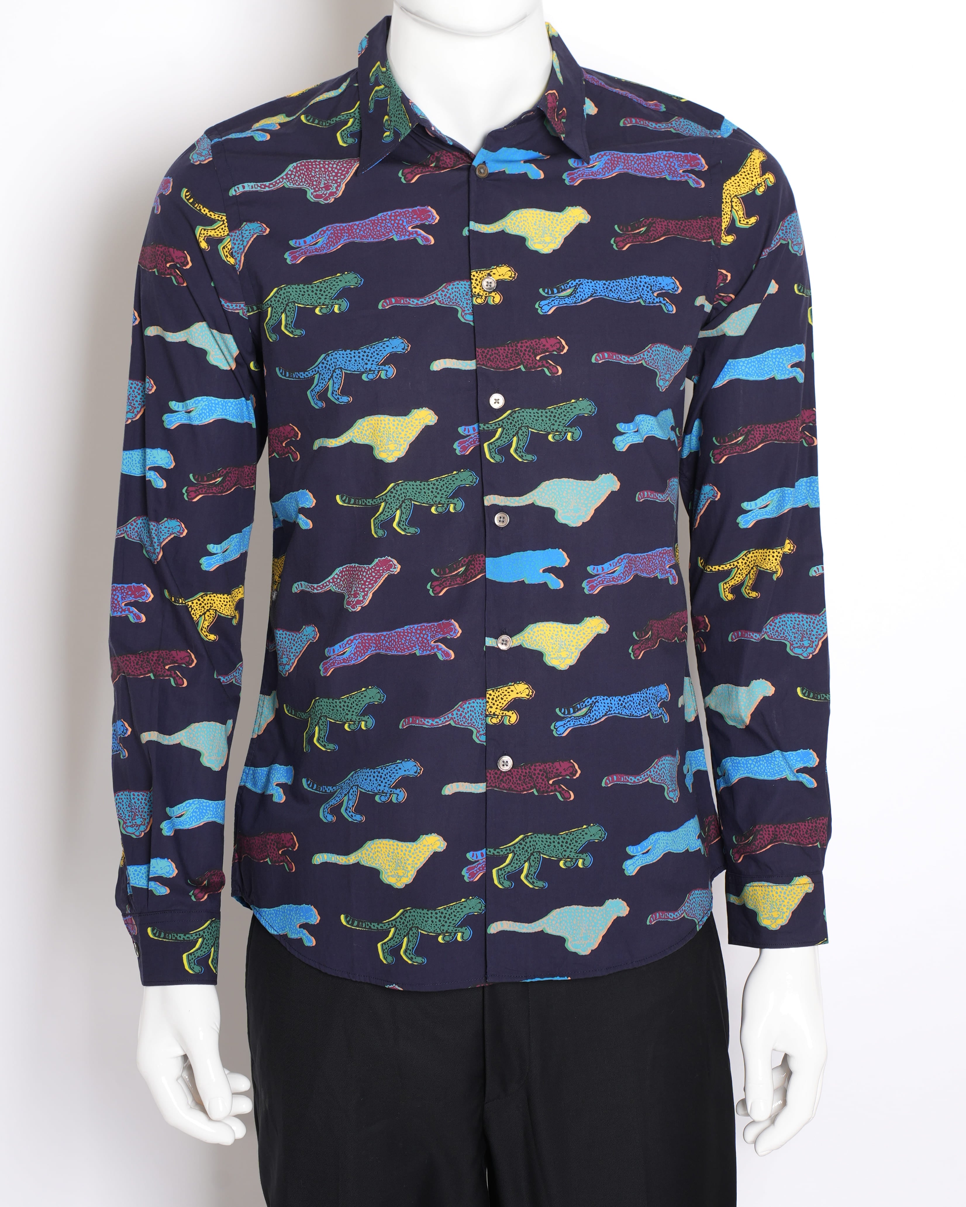 Paul Smith Multicolor Printed Men's Button-down Shirt