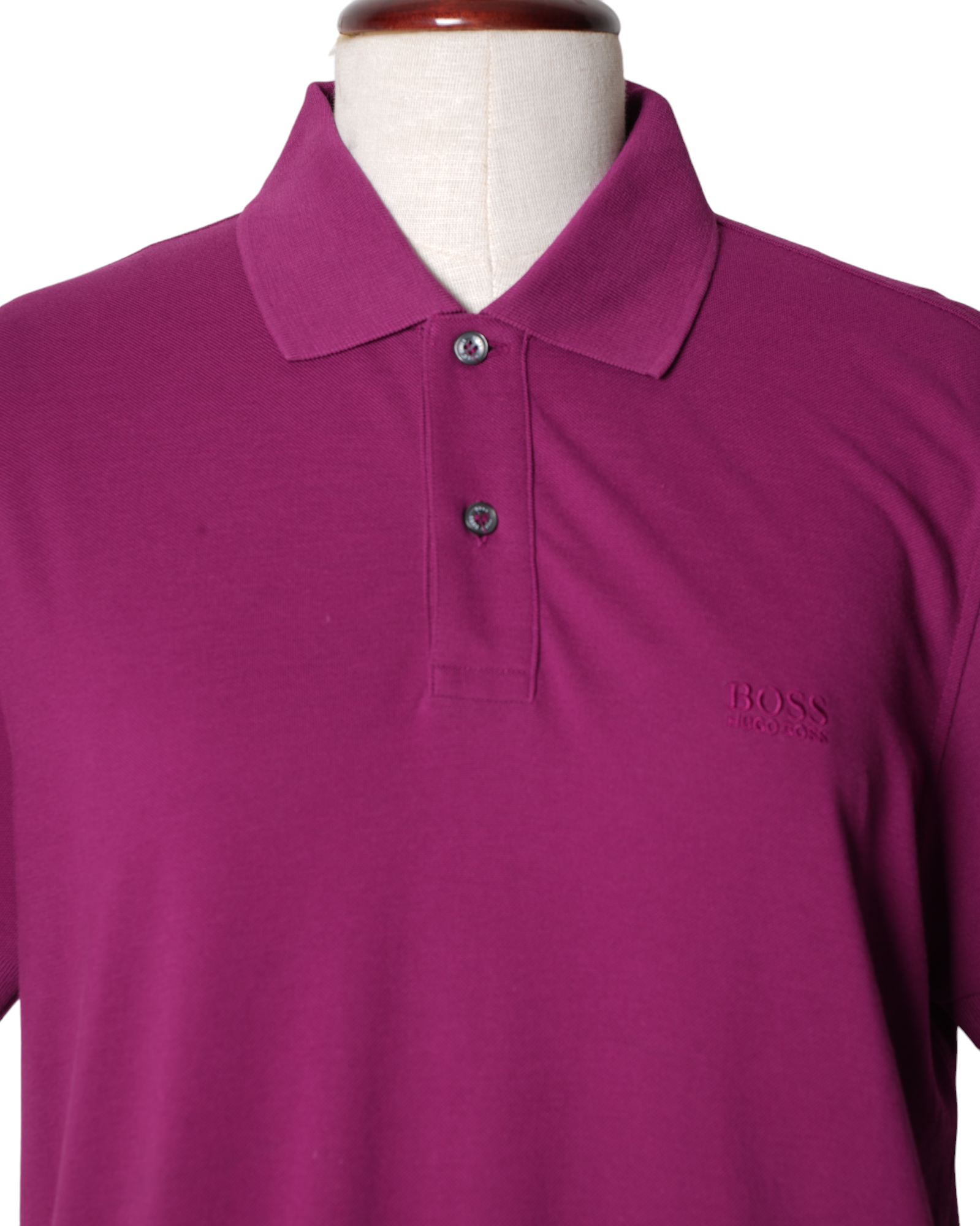 Hugo Boss Purple Polo Half Sleeve T-shirt