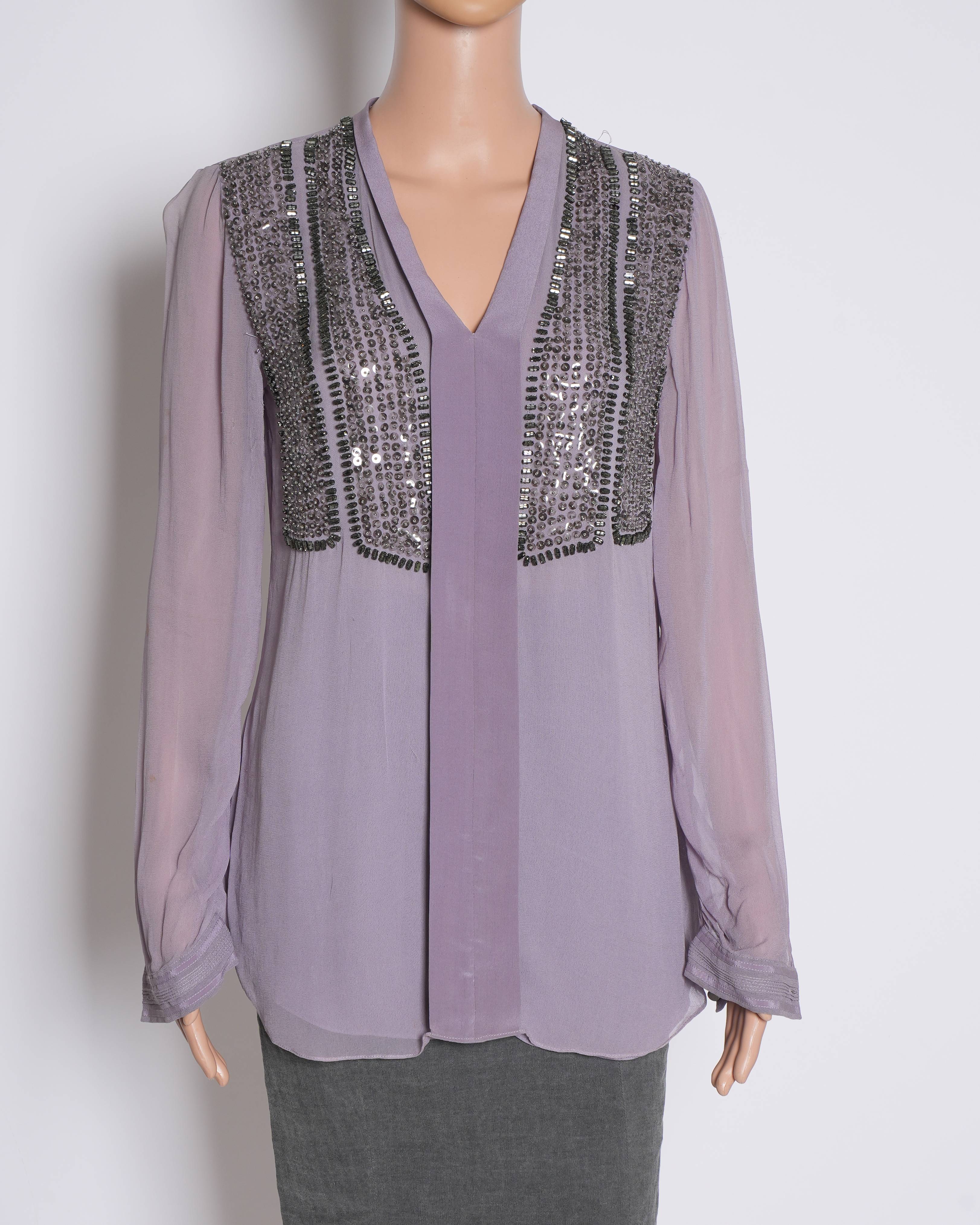 Rohit Gandhi & Rahul Khanna Sequin Top