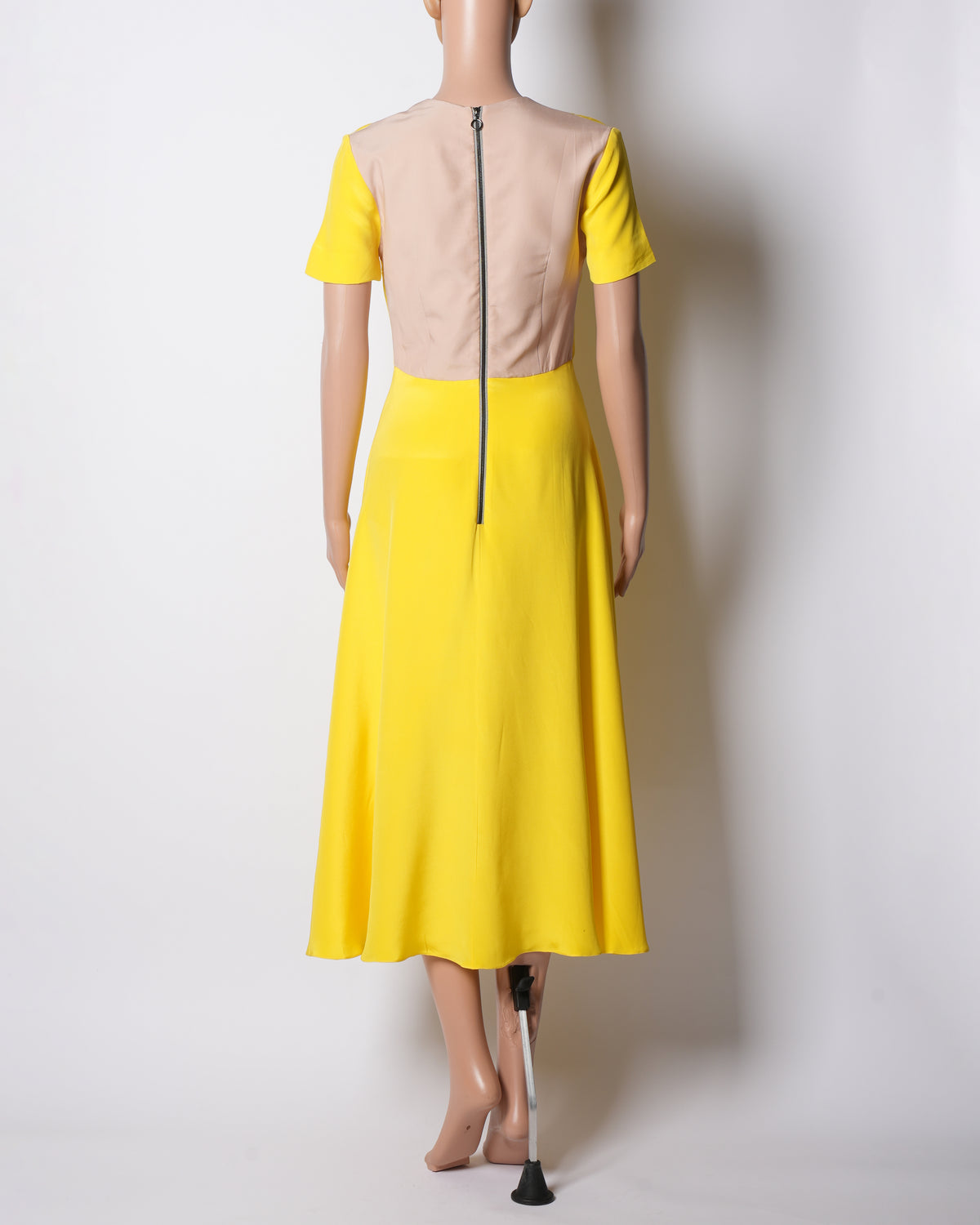 Roksanda Butter Yellow Silk Dress for Women