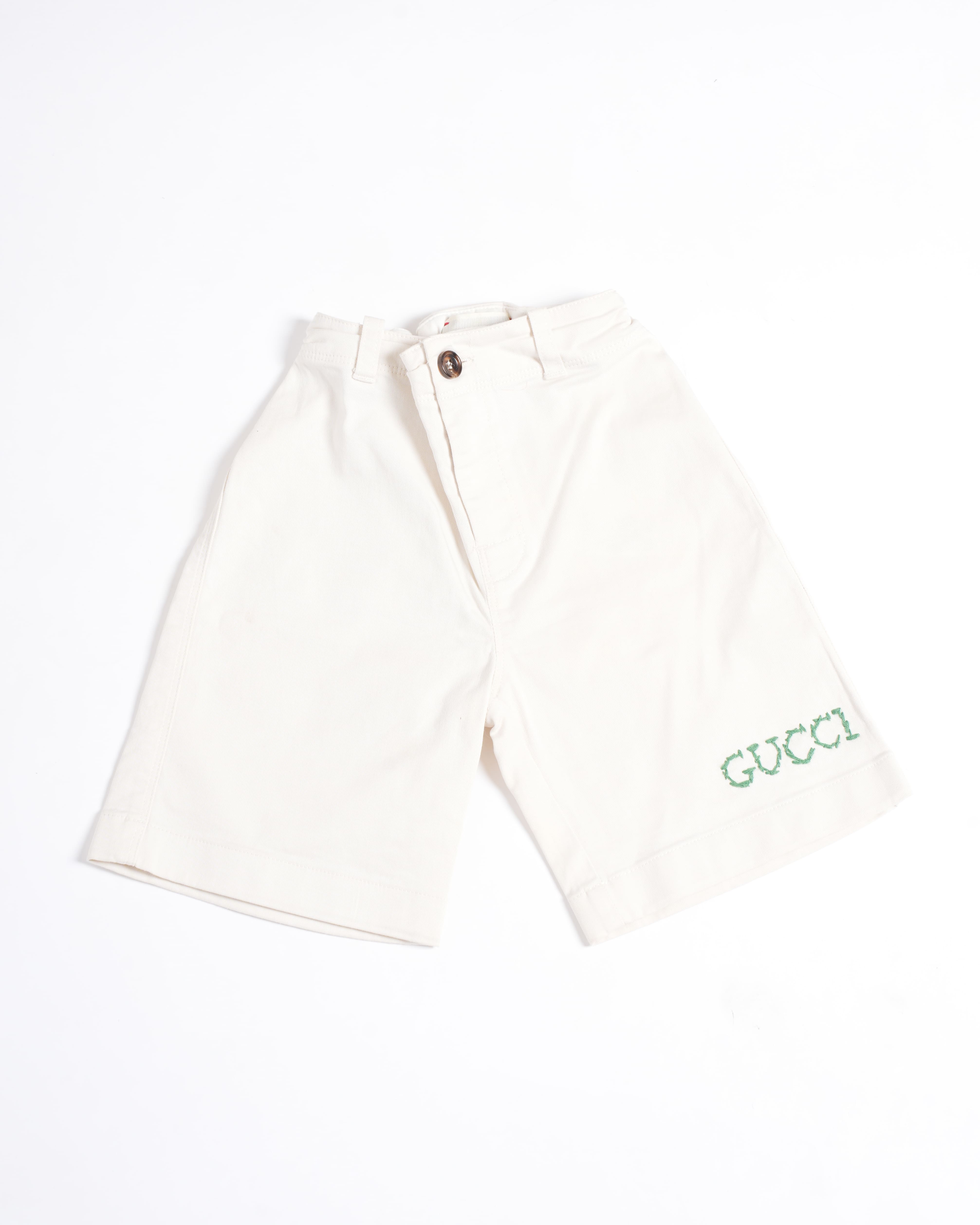 Gucci kids' white shorts