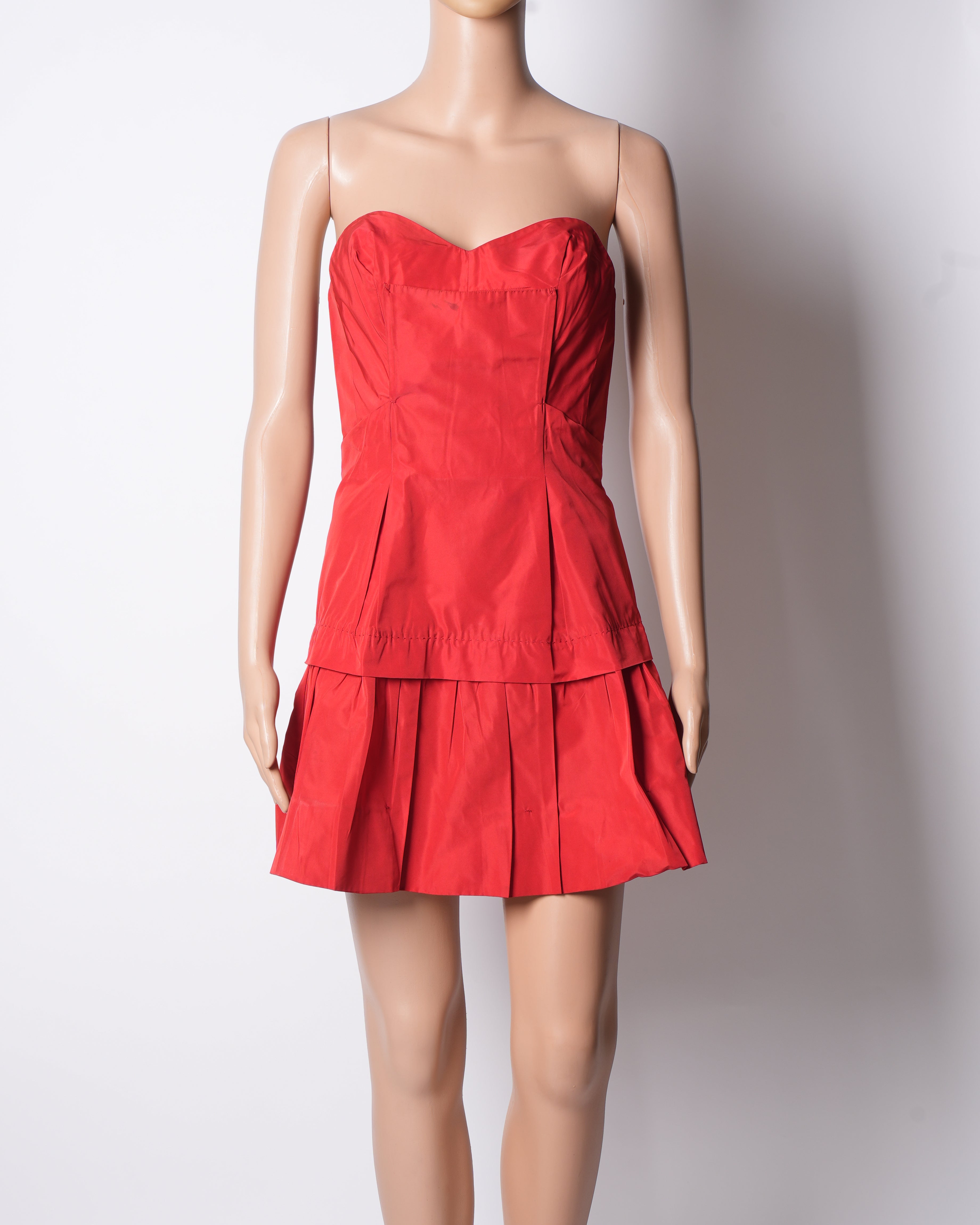 Miu Miu Mini Red Dress