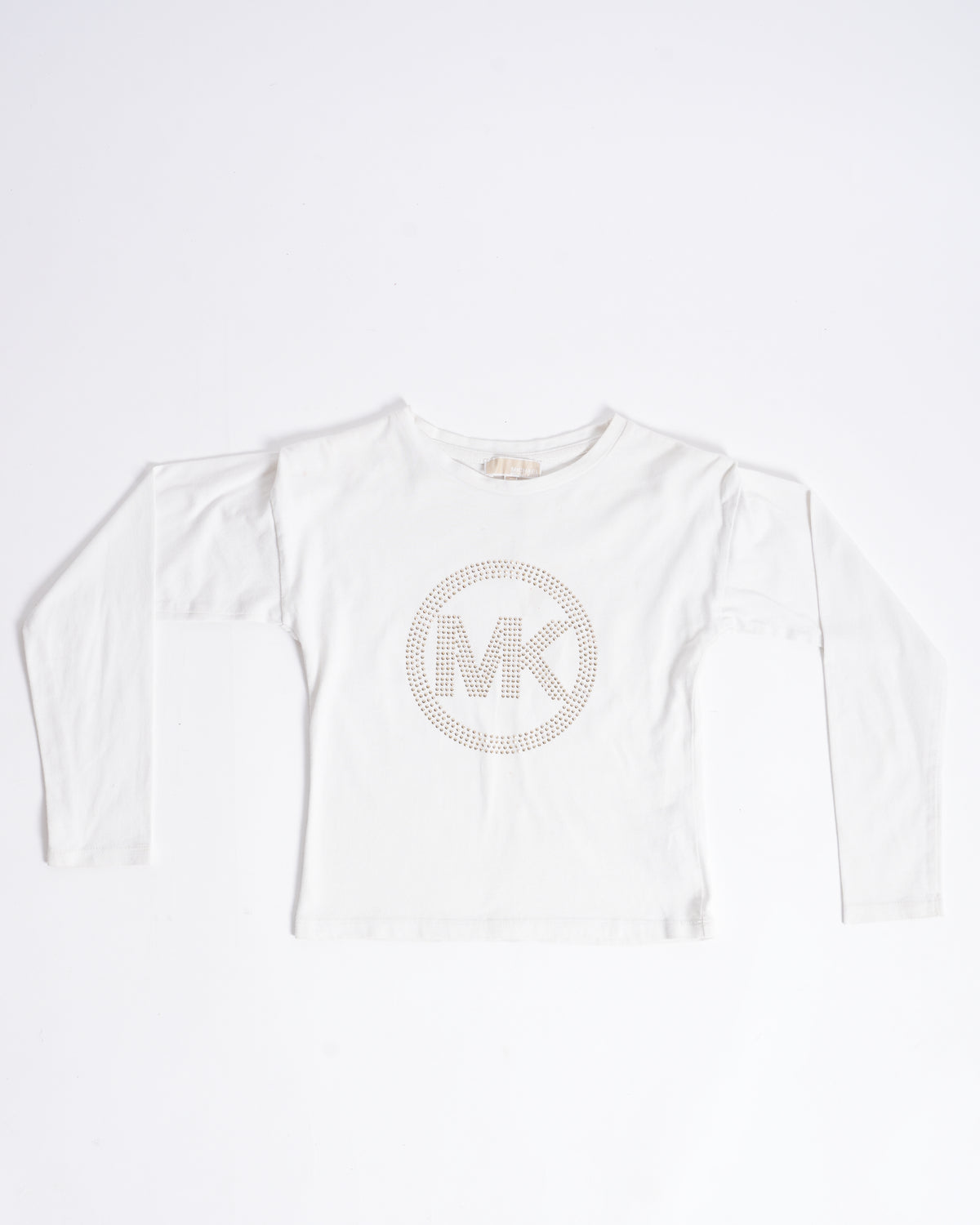 Michael Kors Girls Logo Full Sleeve T-Shirt