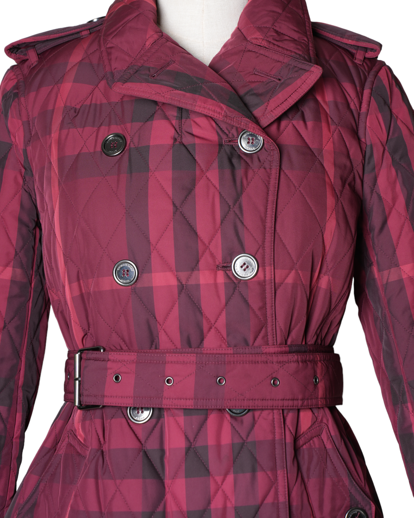 Burberry Red & Black Jacket