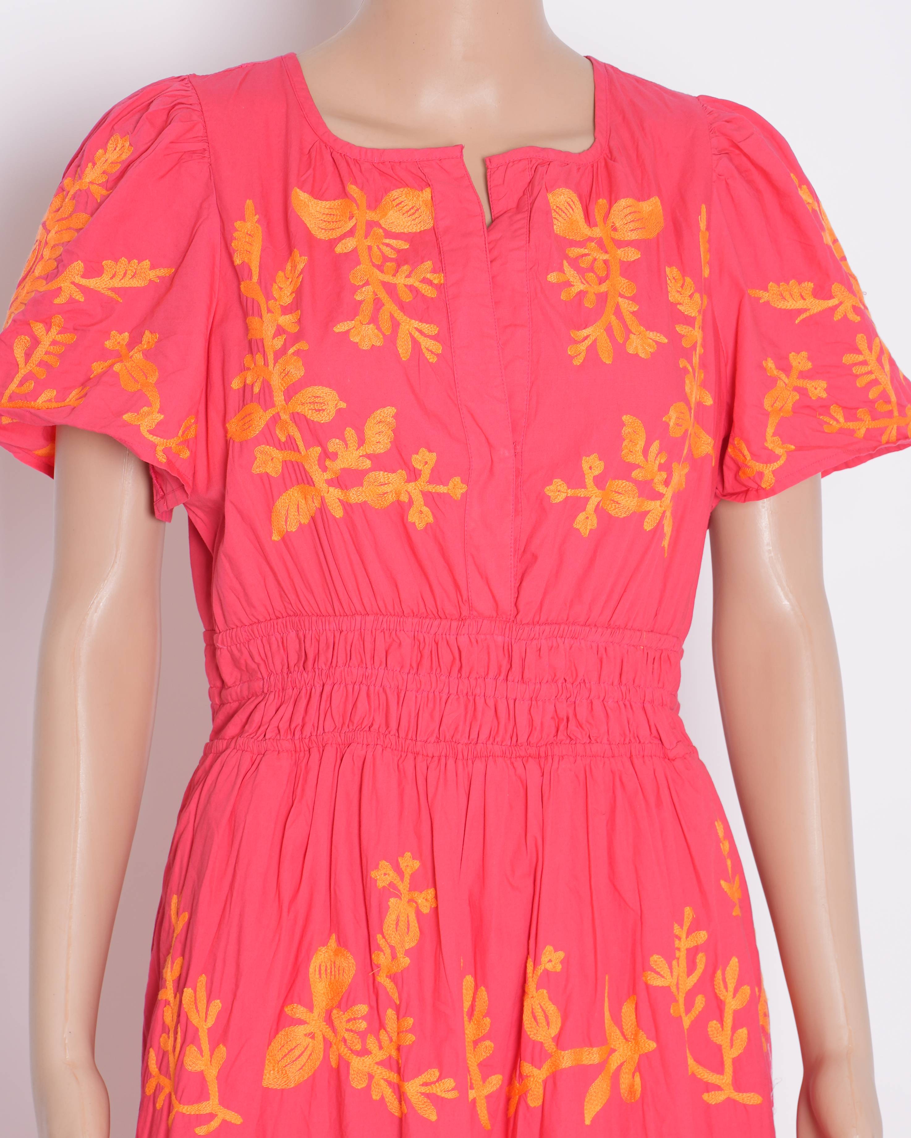 New Anthropologie Somerset Maxi Dress In Pink