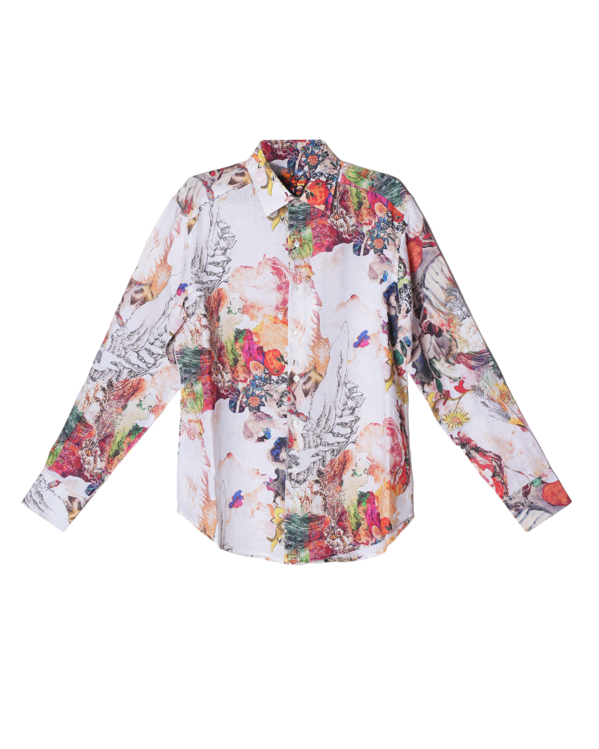 New Robert Graham Colourful Floral shirt