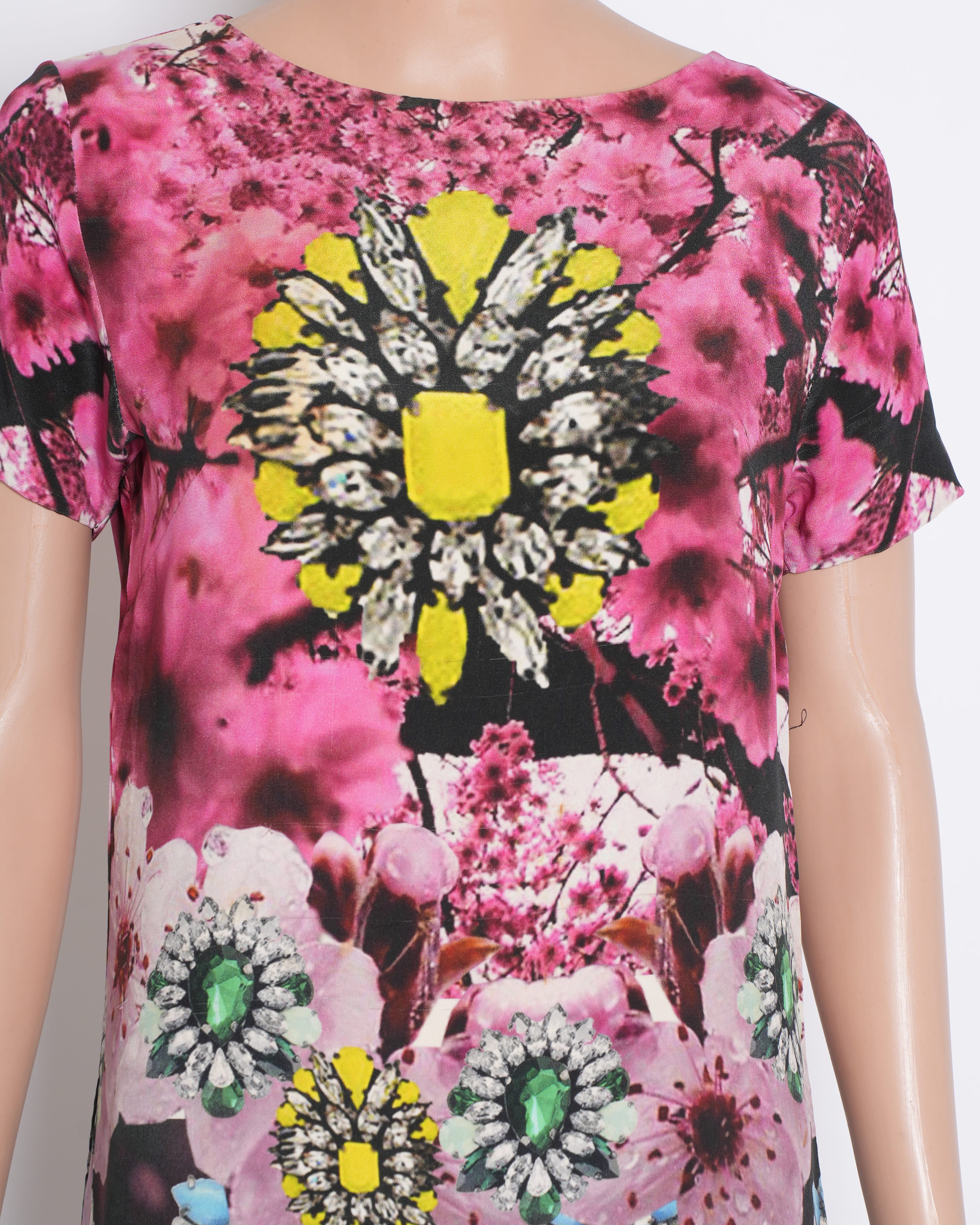 Monisha Jaising Printed Relaxed Fit Dress