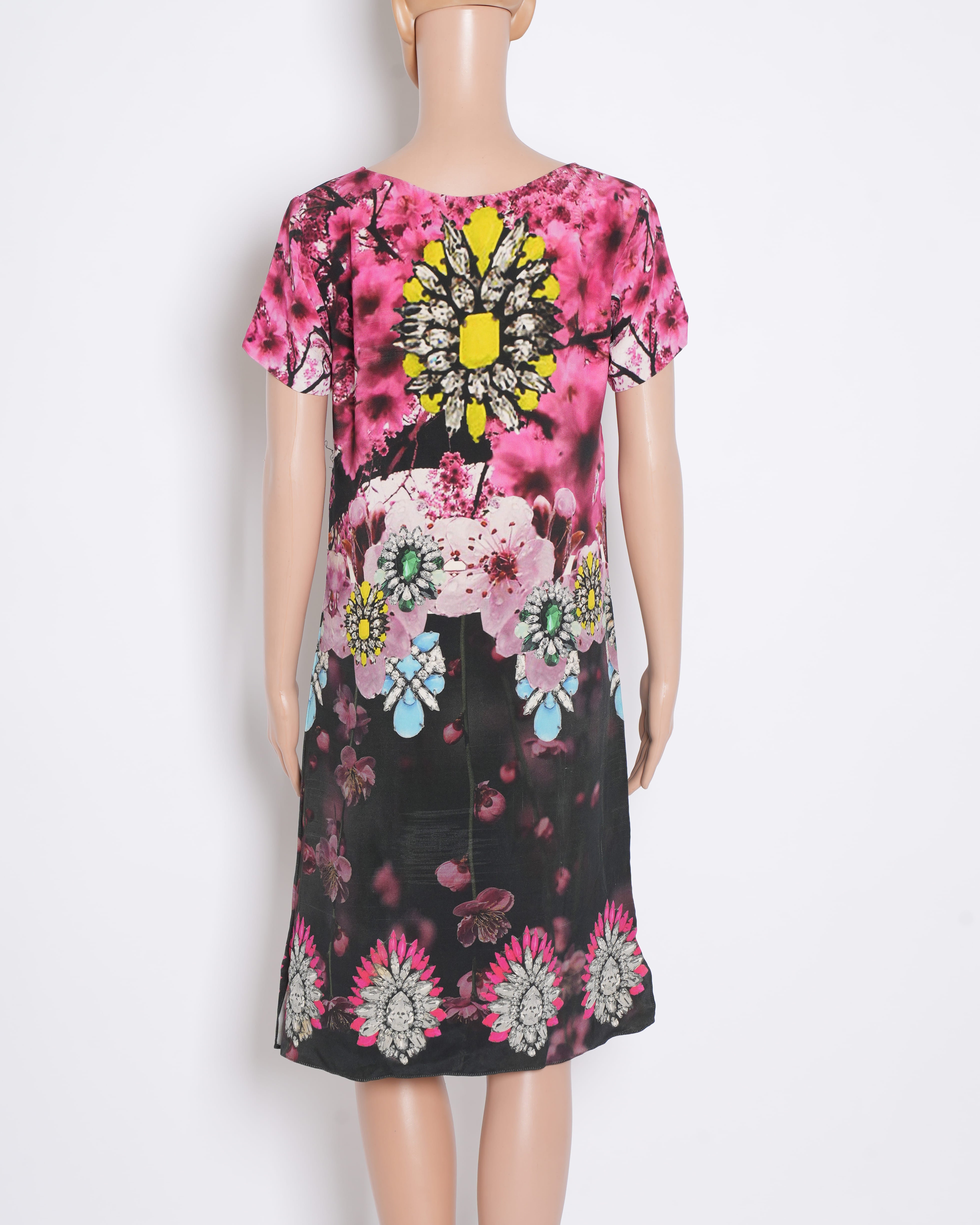 Monisha Jaising Printed Relaxed Fit Dress