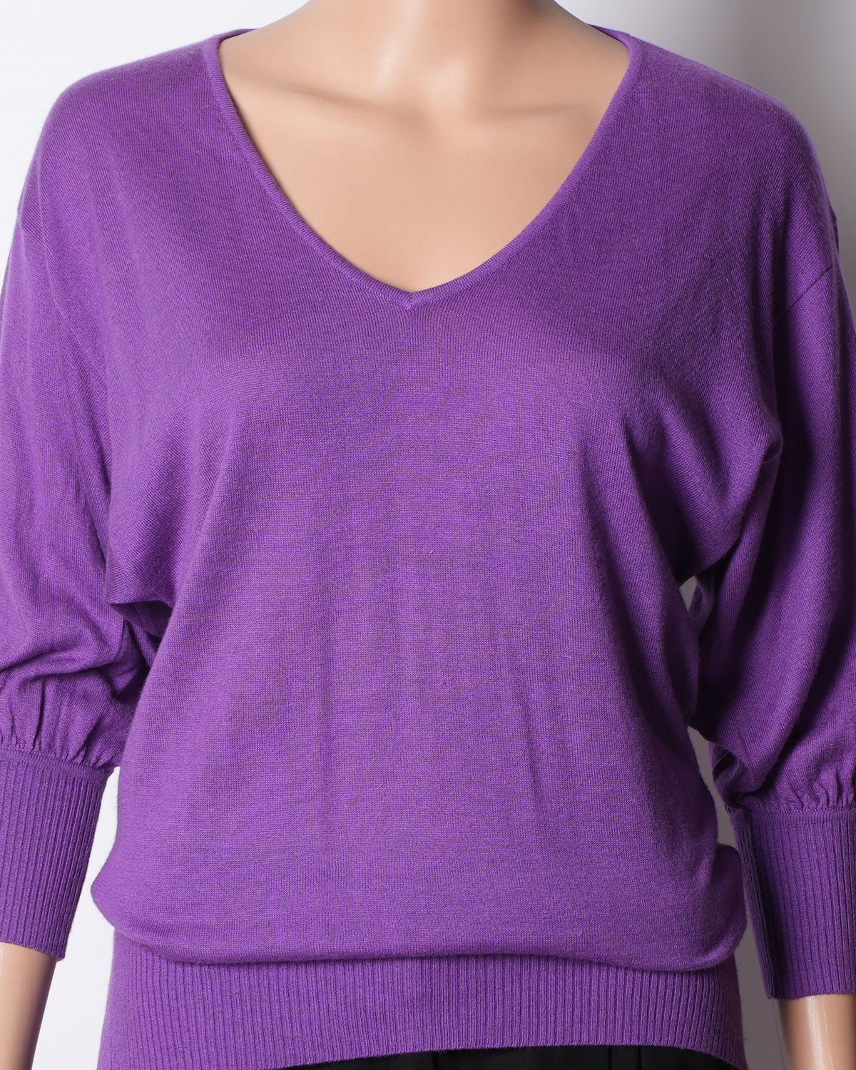 Hugo Boss Purple Wool Top