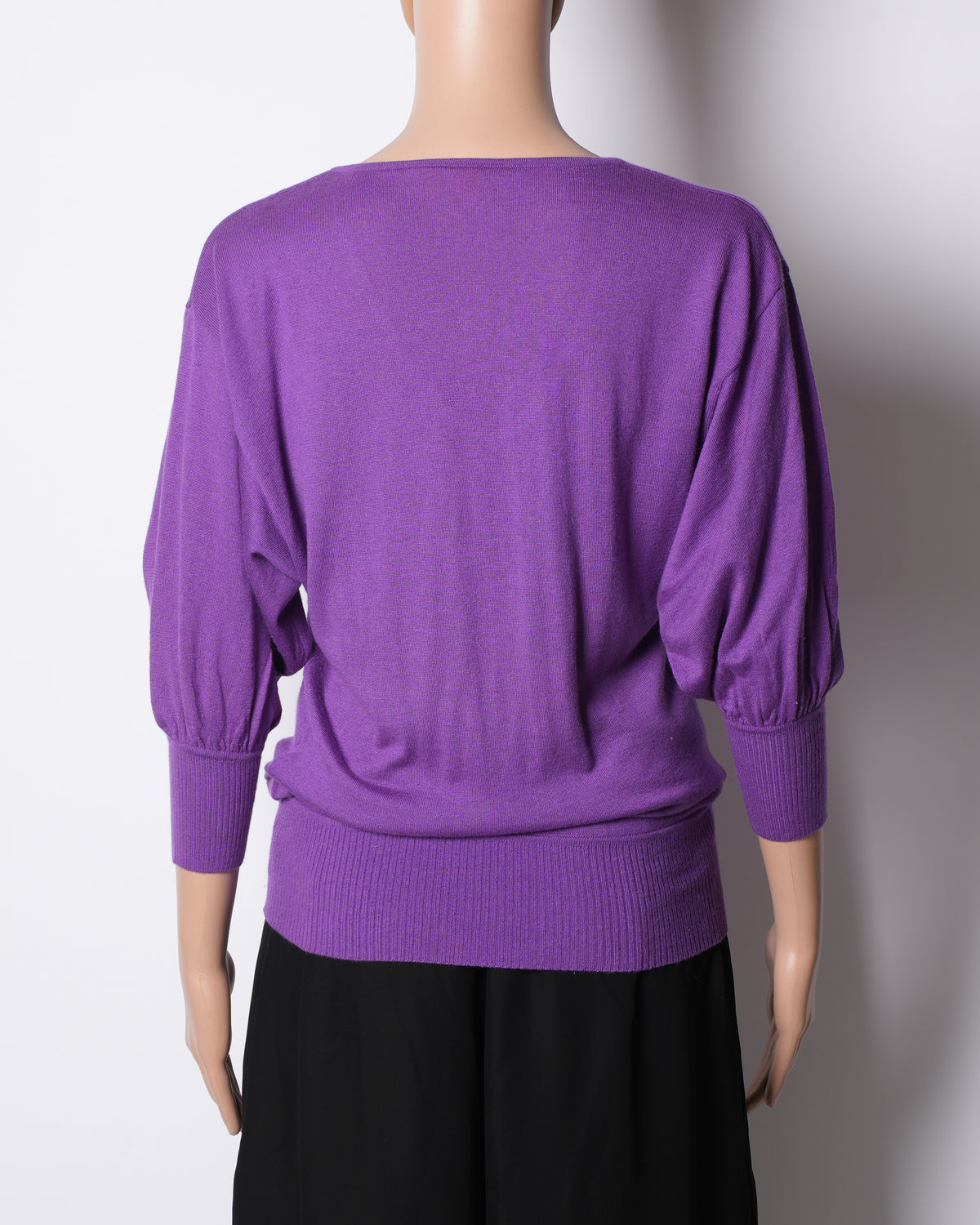 Hugo Boss Purple Wool Top