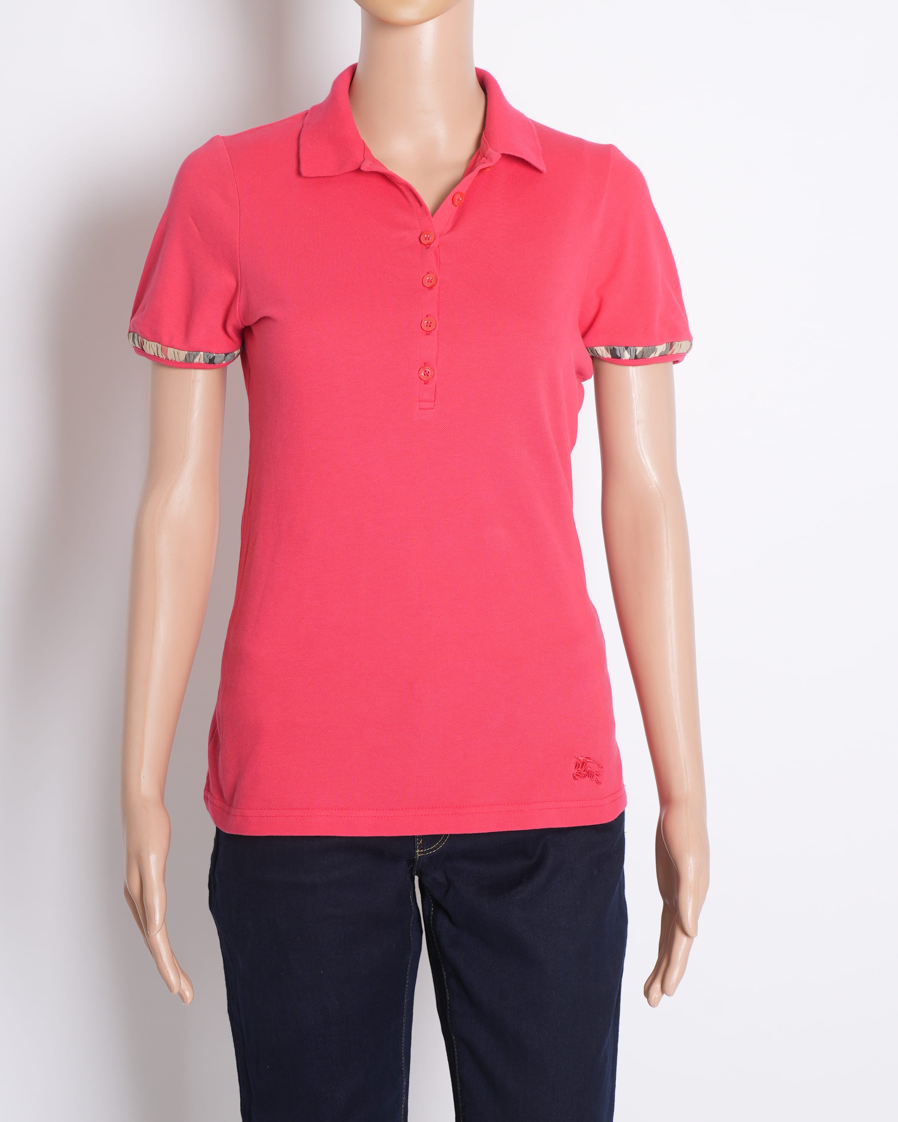 Burberry Women's Polo in Pink