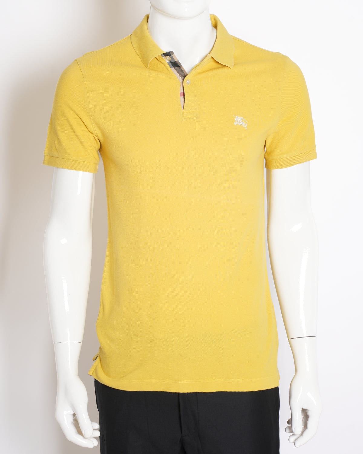 Burberry Men's Yellow Polo