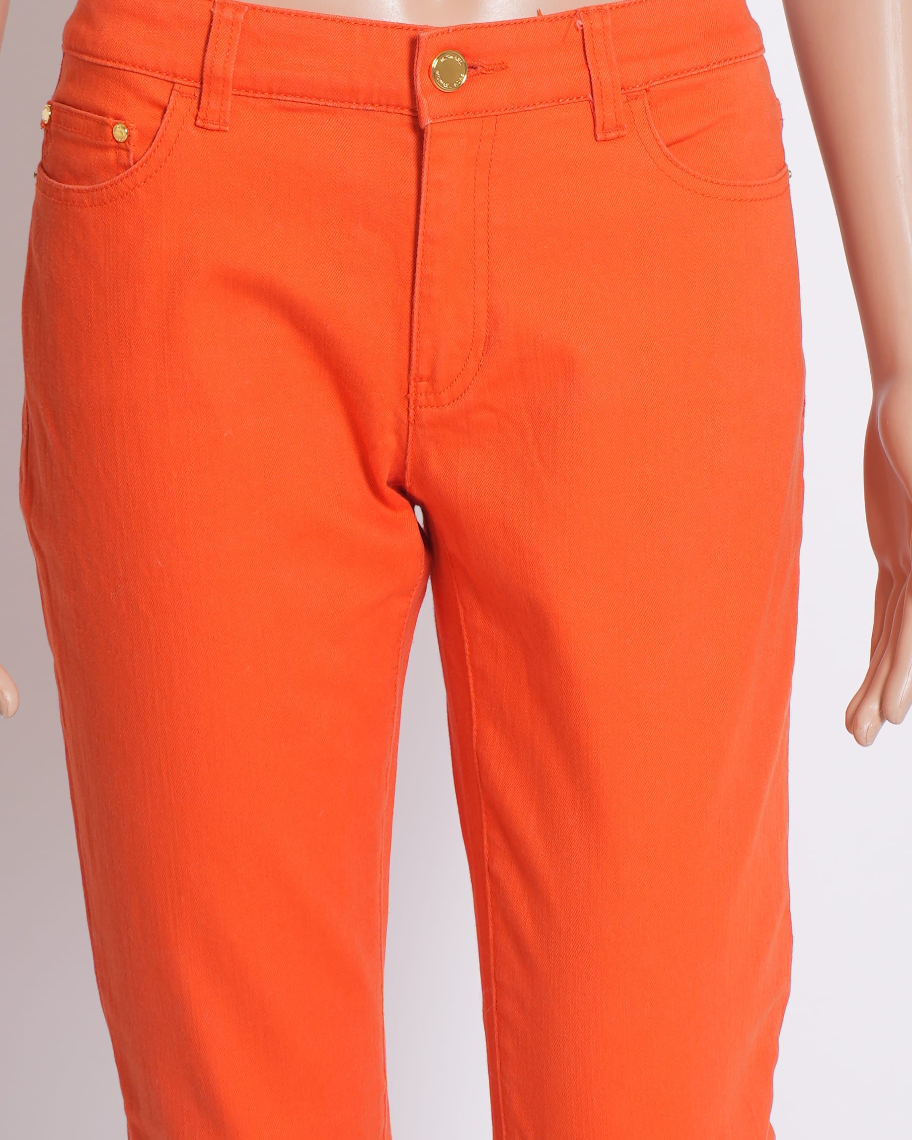 Michael kors orange denim pants