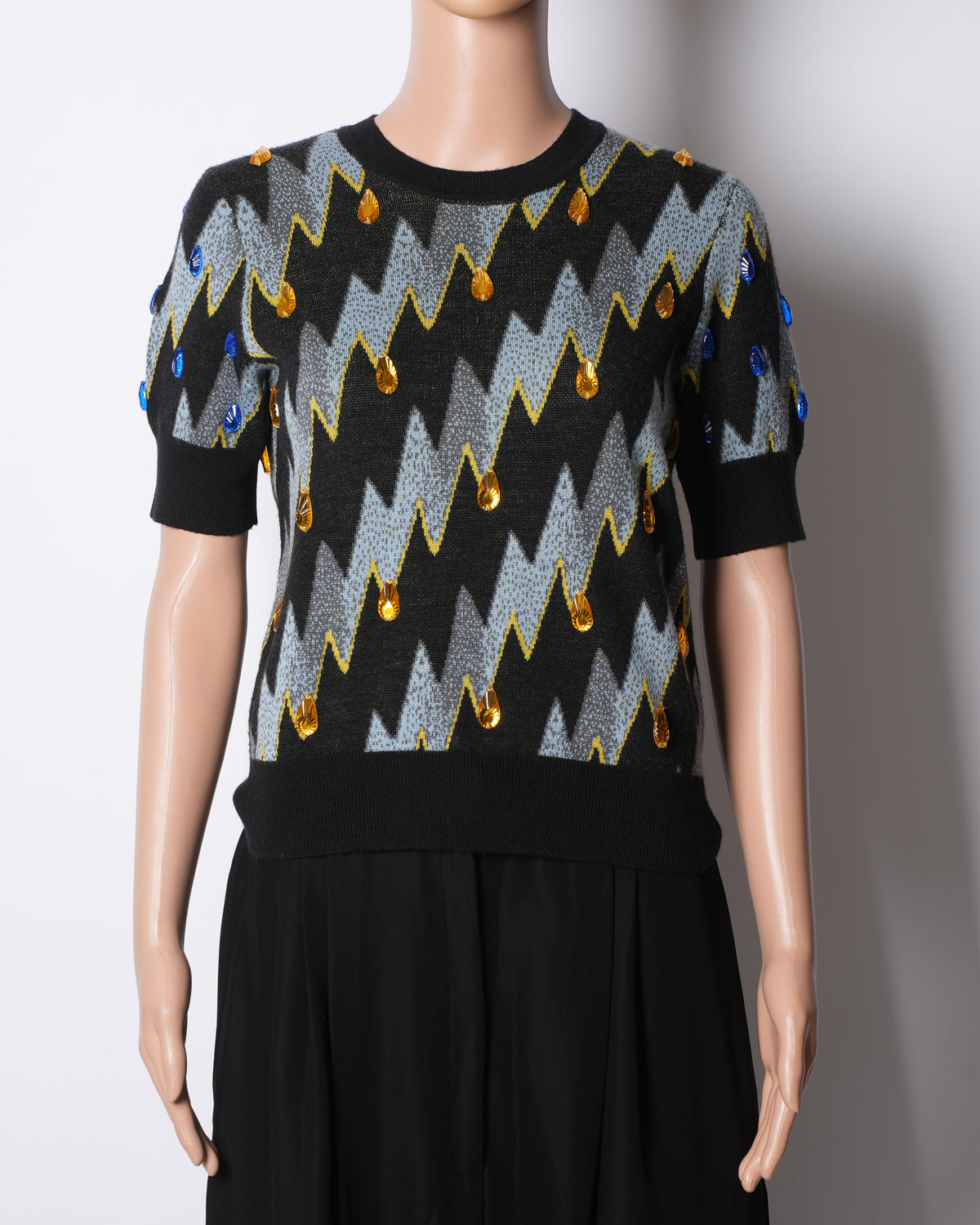 Kenzo Wool Graphic Top for Women