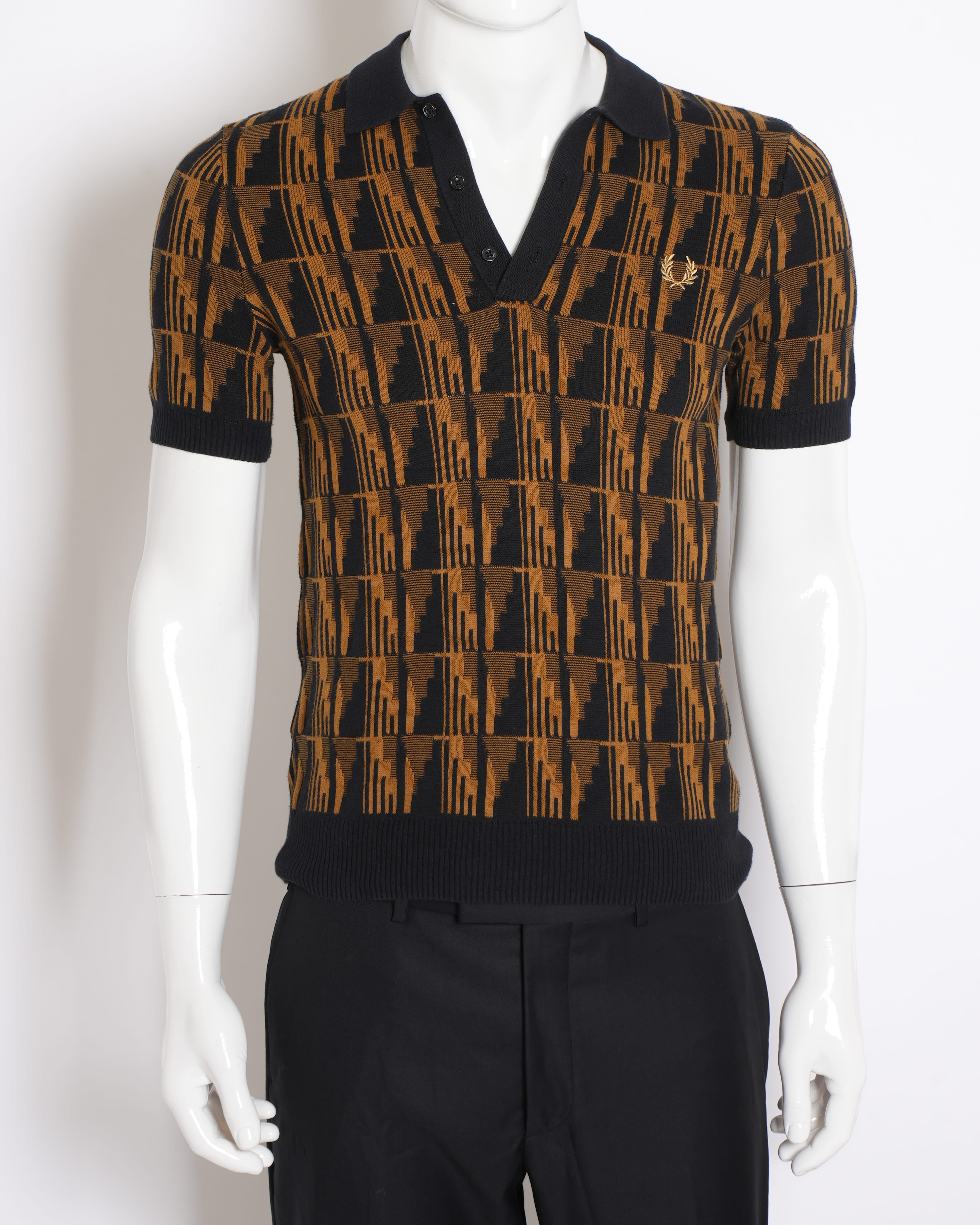 ⁠Fred Perry Men  Brown Polo