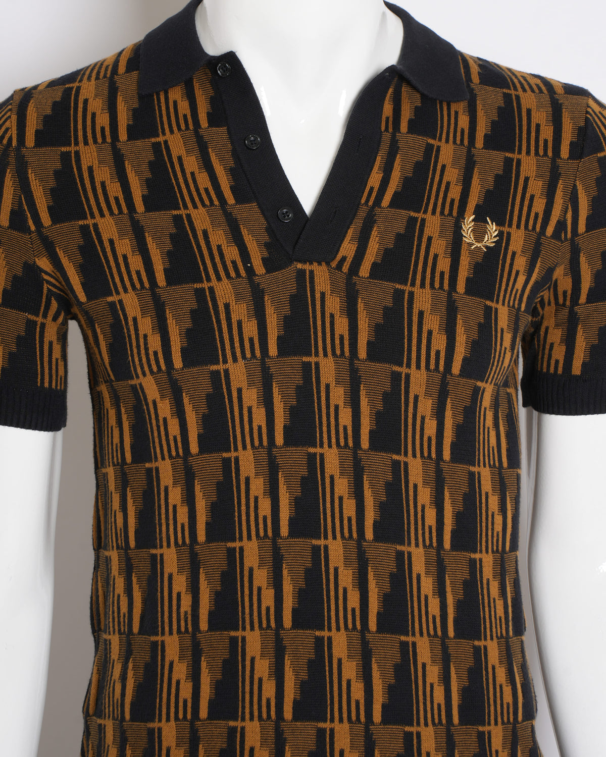⁠Fred Perry Men  Brown Polo