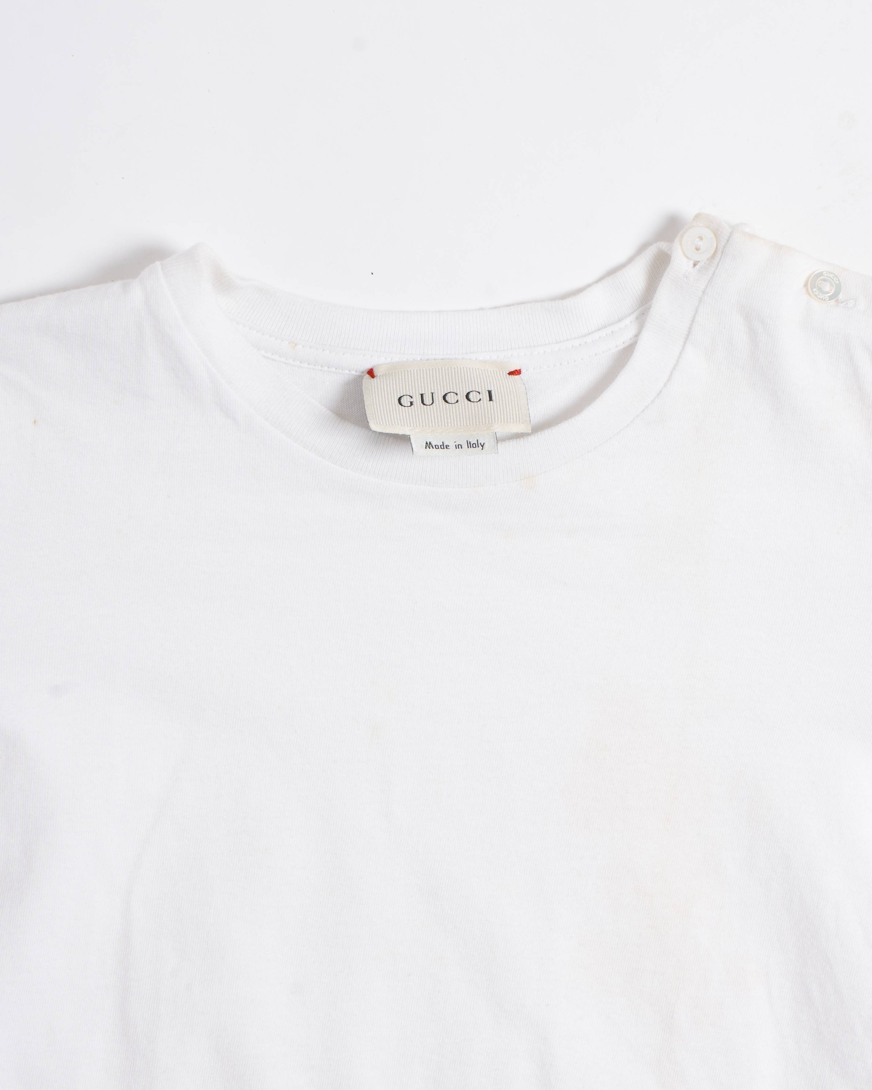 Gucci kids white t-shirt